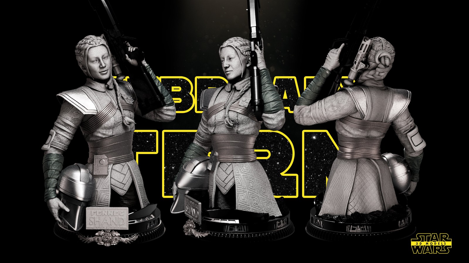 Fennec Shand - Bust (Star Wars)
