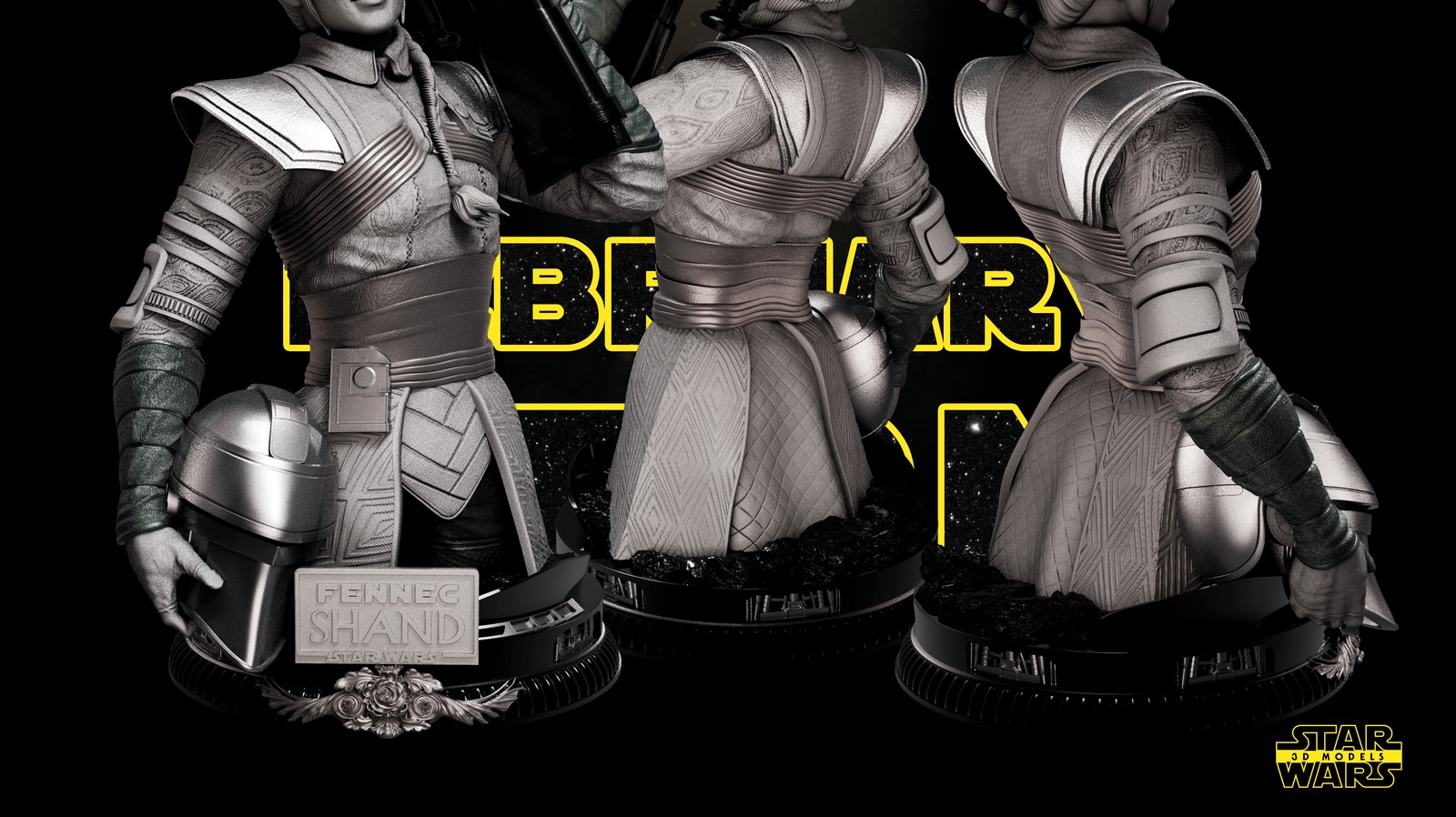 Fennec Shand - Bust (Star Wars) - Image 3