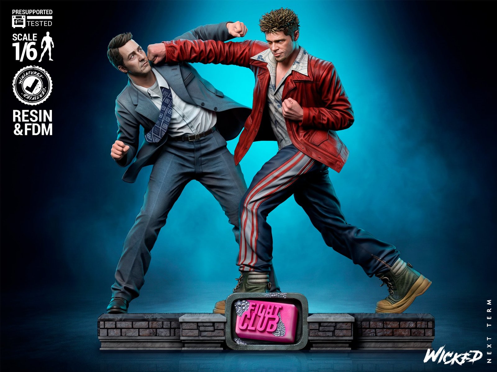 Tyler Durden & The Narrator - Diorama (Fight Club) - Image 2