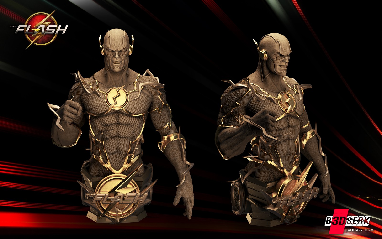 Flash - Bust (DC)