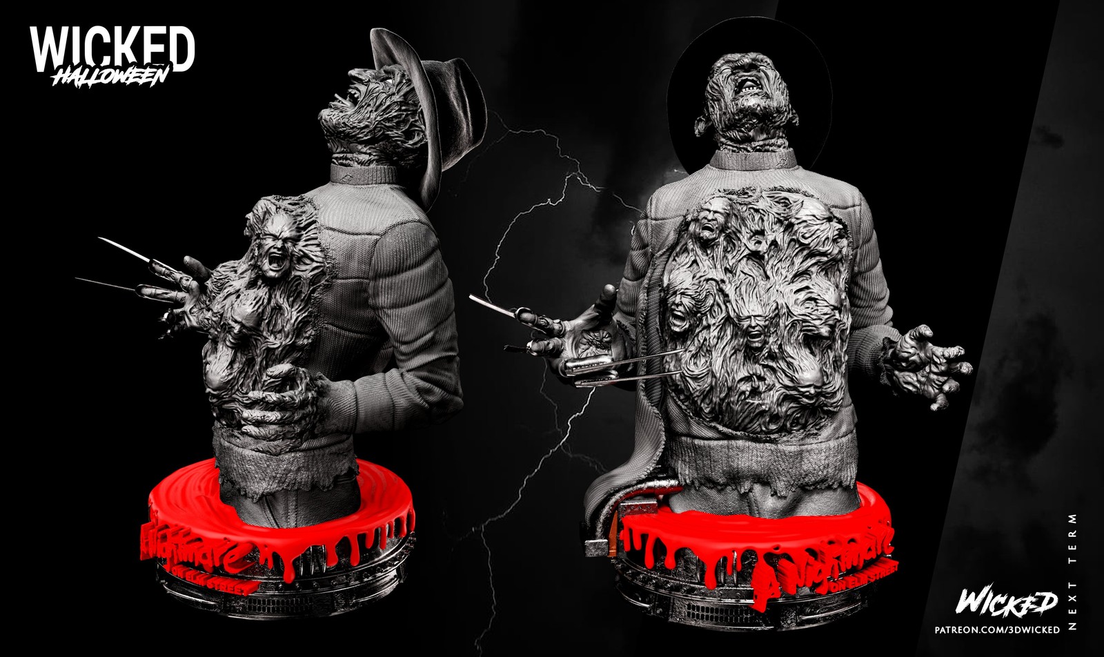 Freddy Krueger Bust - Image 2