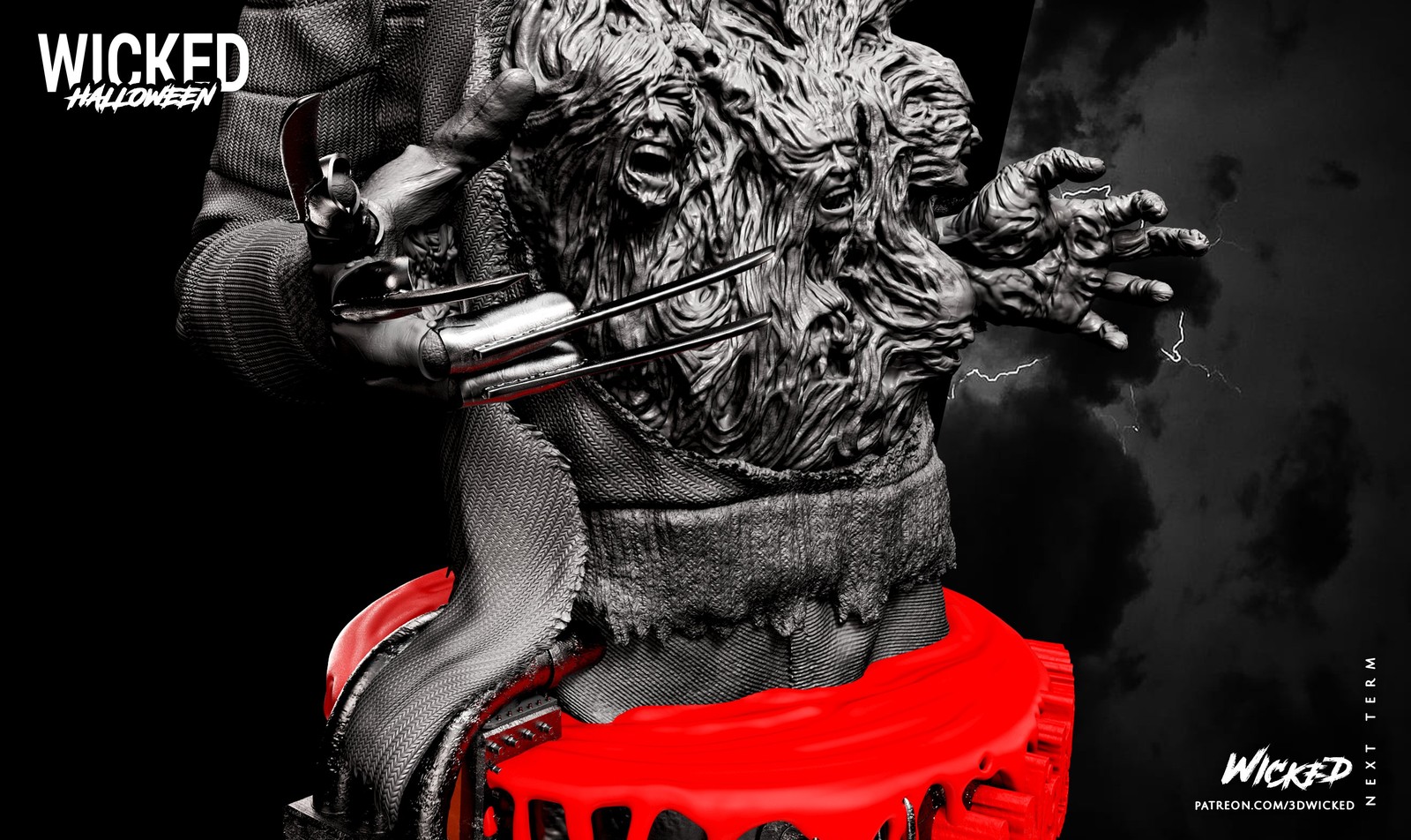 Freddy Krueger Bust - Image 3