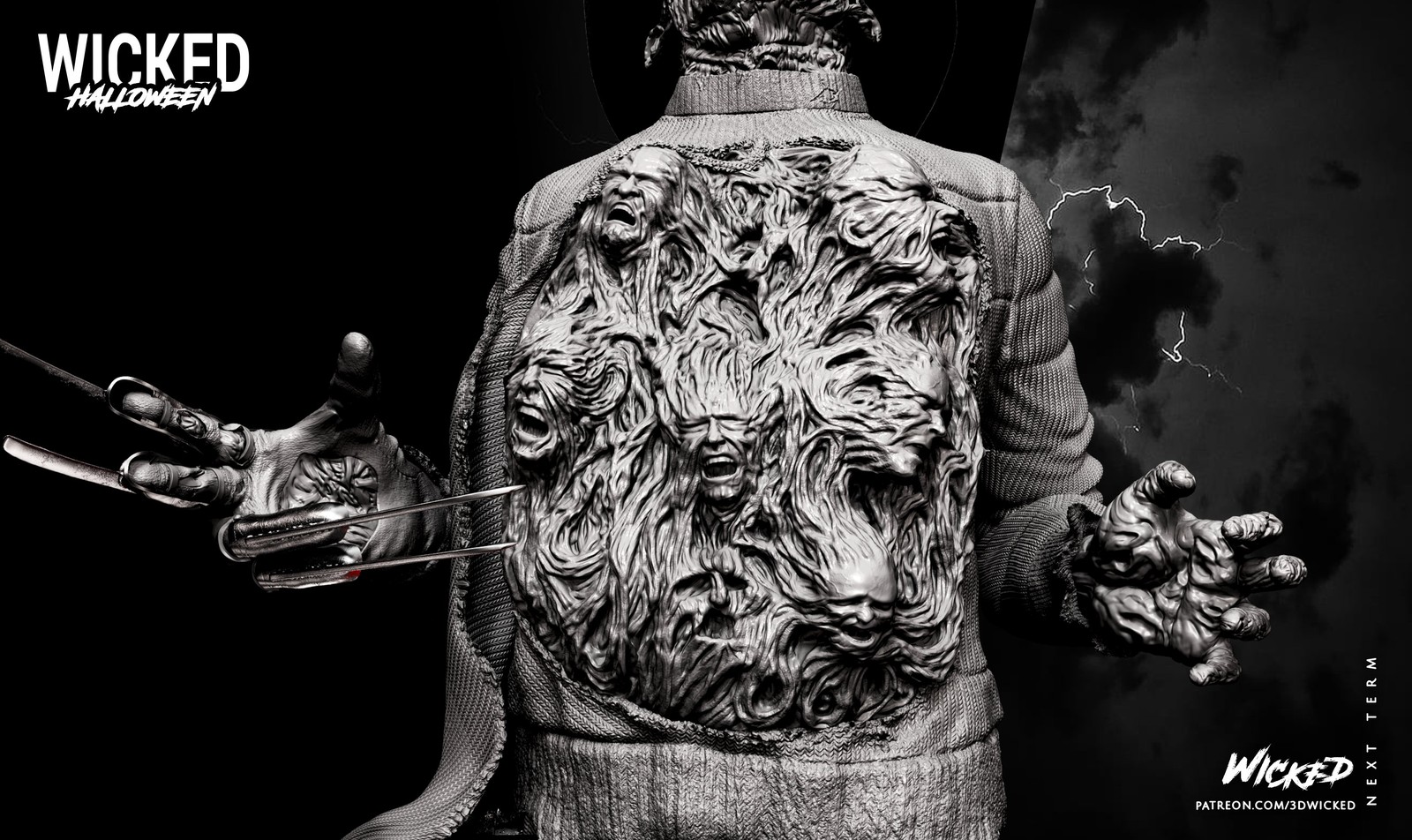 Freddy Krueger Bust - Image 4