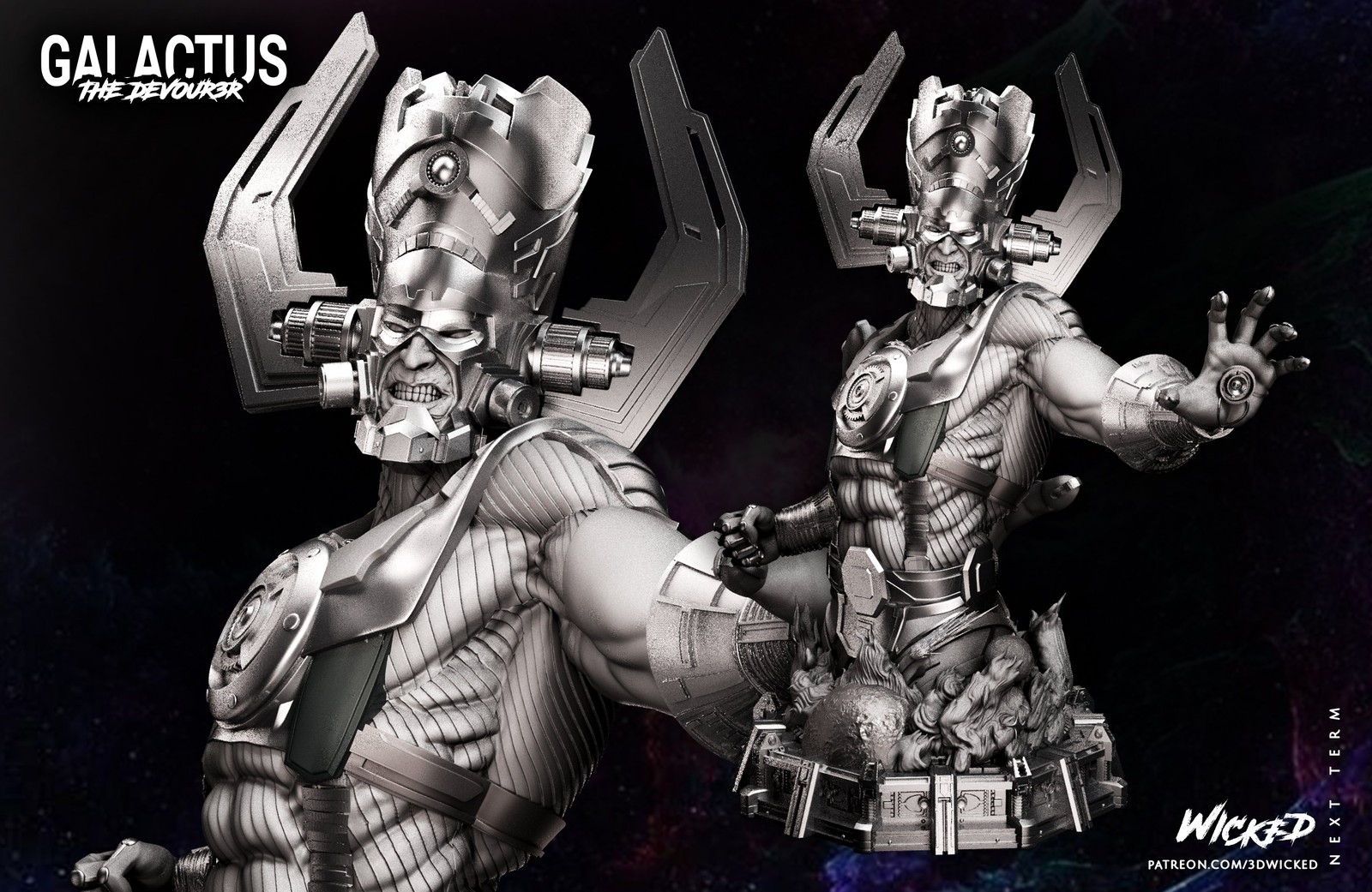 Marvel Galactus Bust