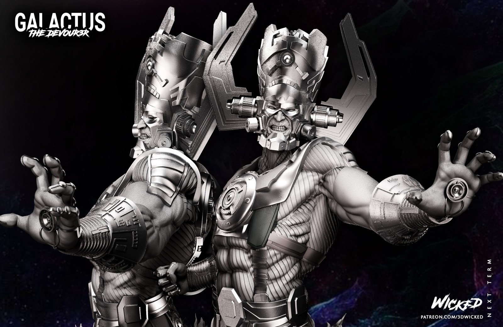 Marvel Galactus Bust - Image 4
