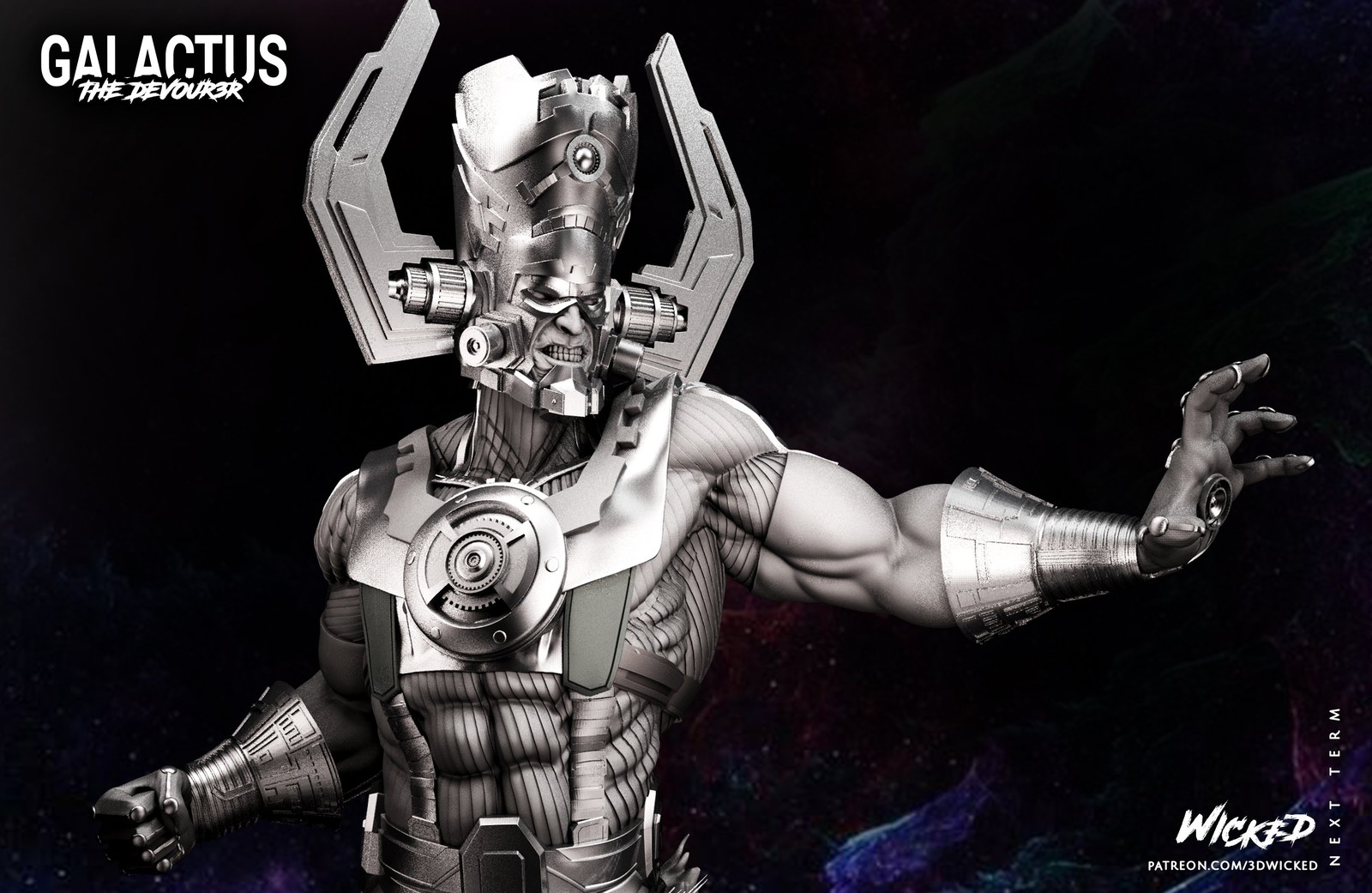 Marvel Galactus Bust - Image 5