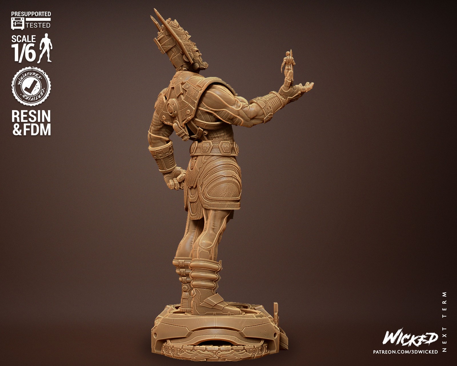 Marvel Galactus 2023 Sculpture - Image 3