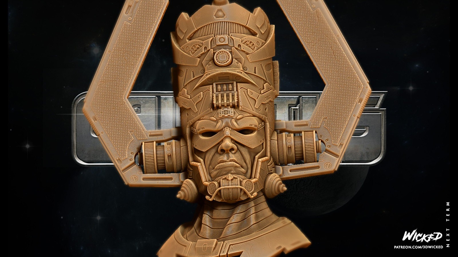 Galactus Winged Helm - Bust (Marvel)
