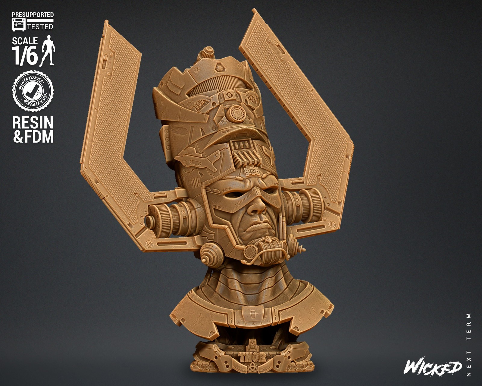 Marvel Galactus Bust - Image 4