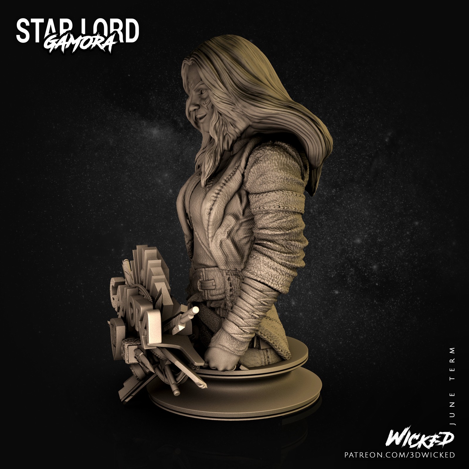 Marvel Gamora Bust - Image 3