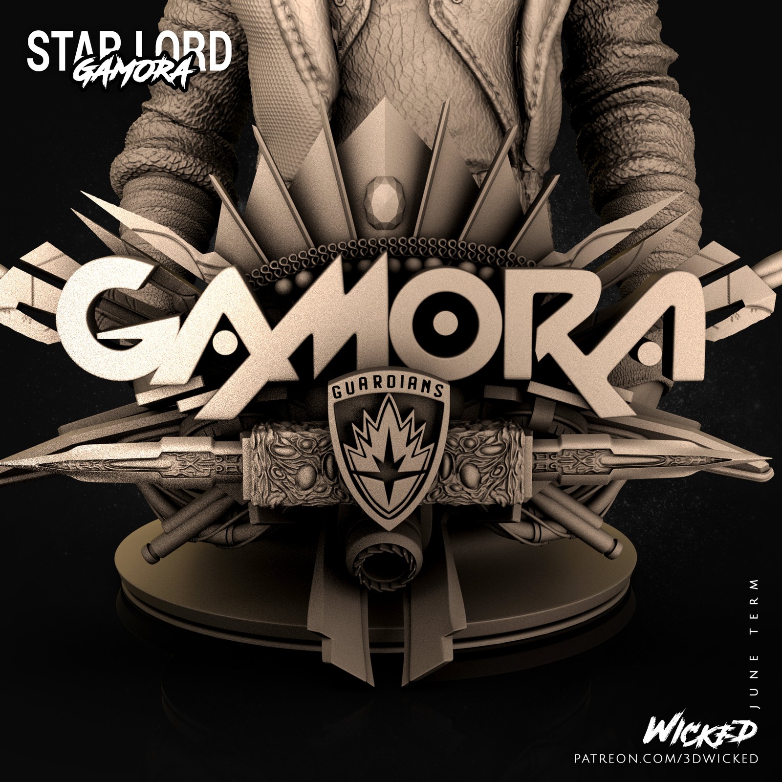 Marvel Gamora Bust - Image 5