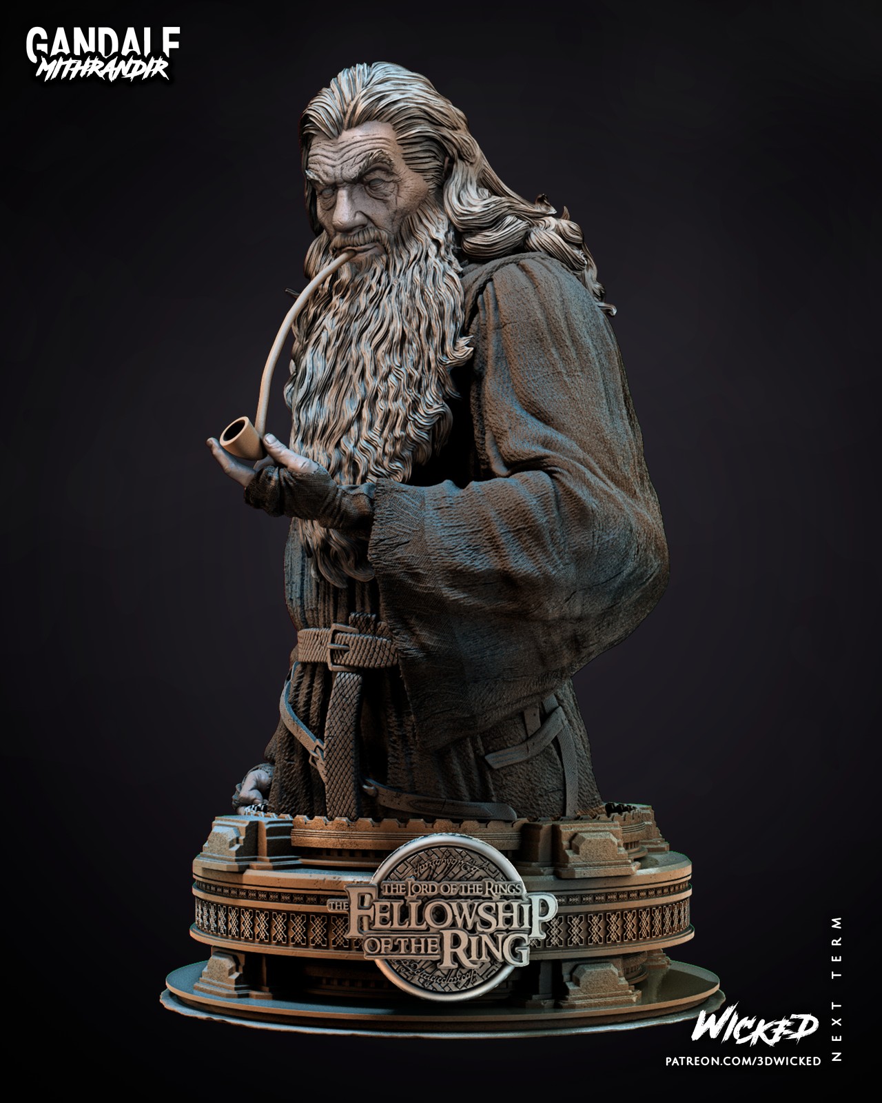 Gandalf Bust - Image 3