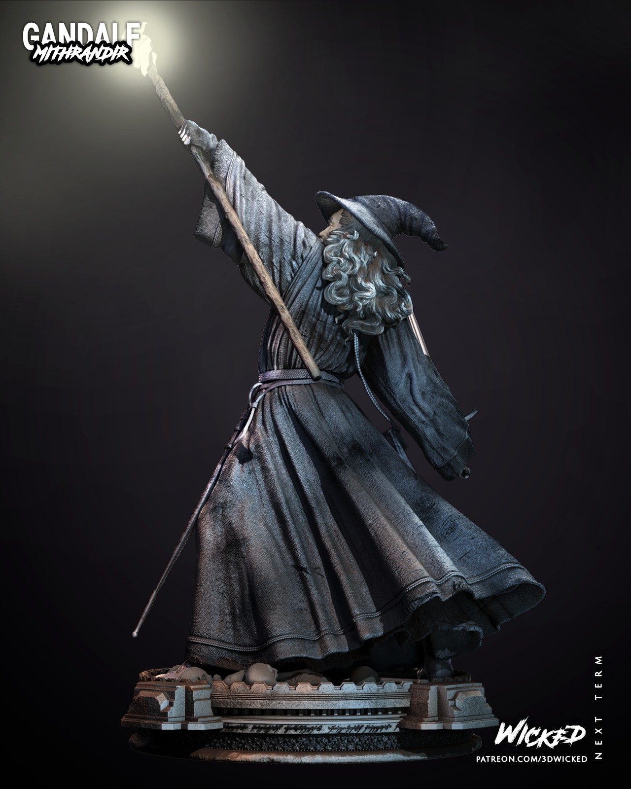 Gandalf Sculpture - Image 4