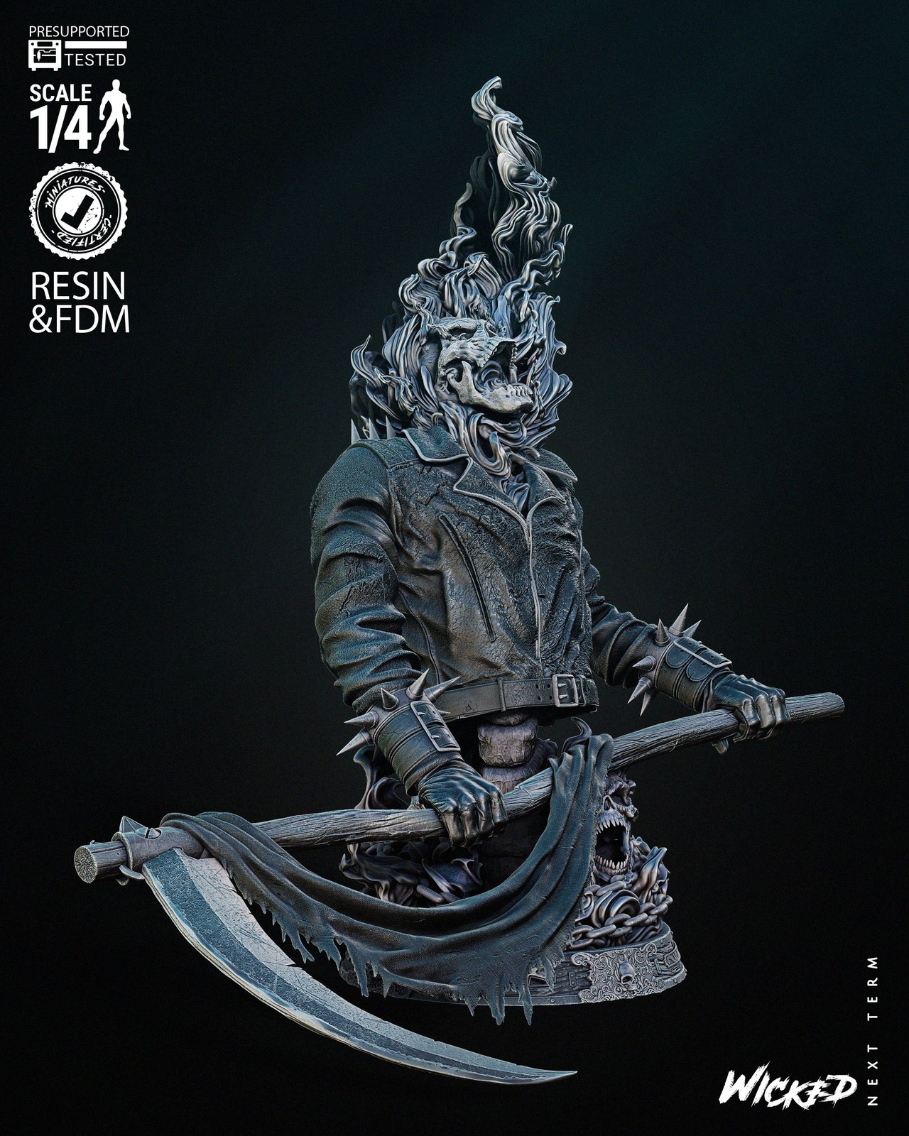 Marvel Ghost Rider 2024 Bust - Image 3