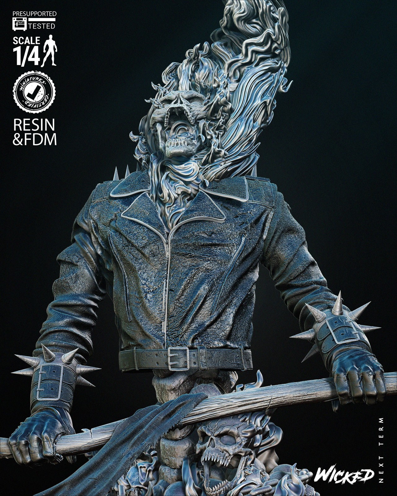 Marvel Ghost Rider 2024 Bust - Image 5