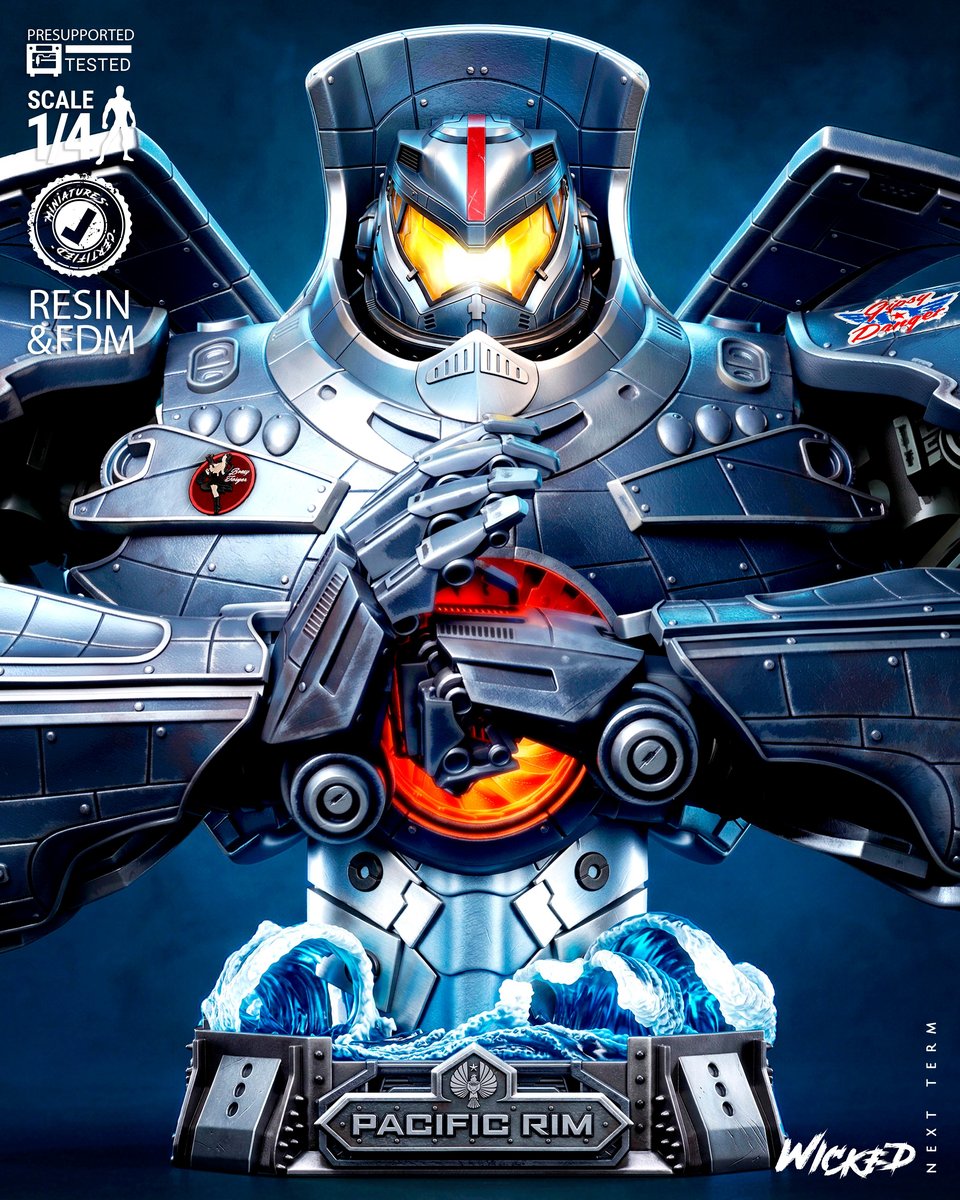 Gipsy Danger - Bust (Pacific Rim)