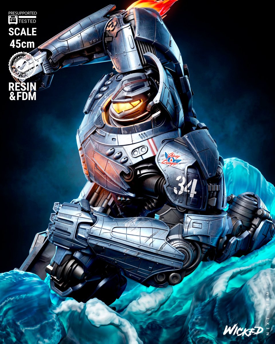 Gipsy Danger Sculpture - Image 3