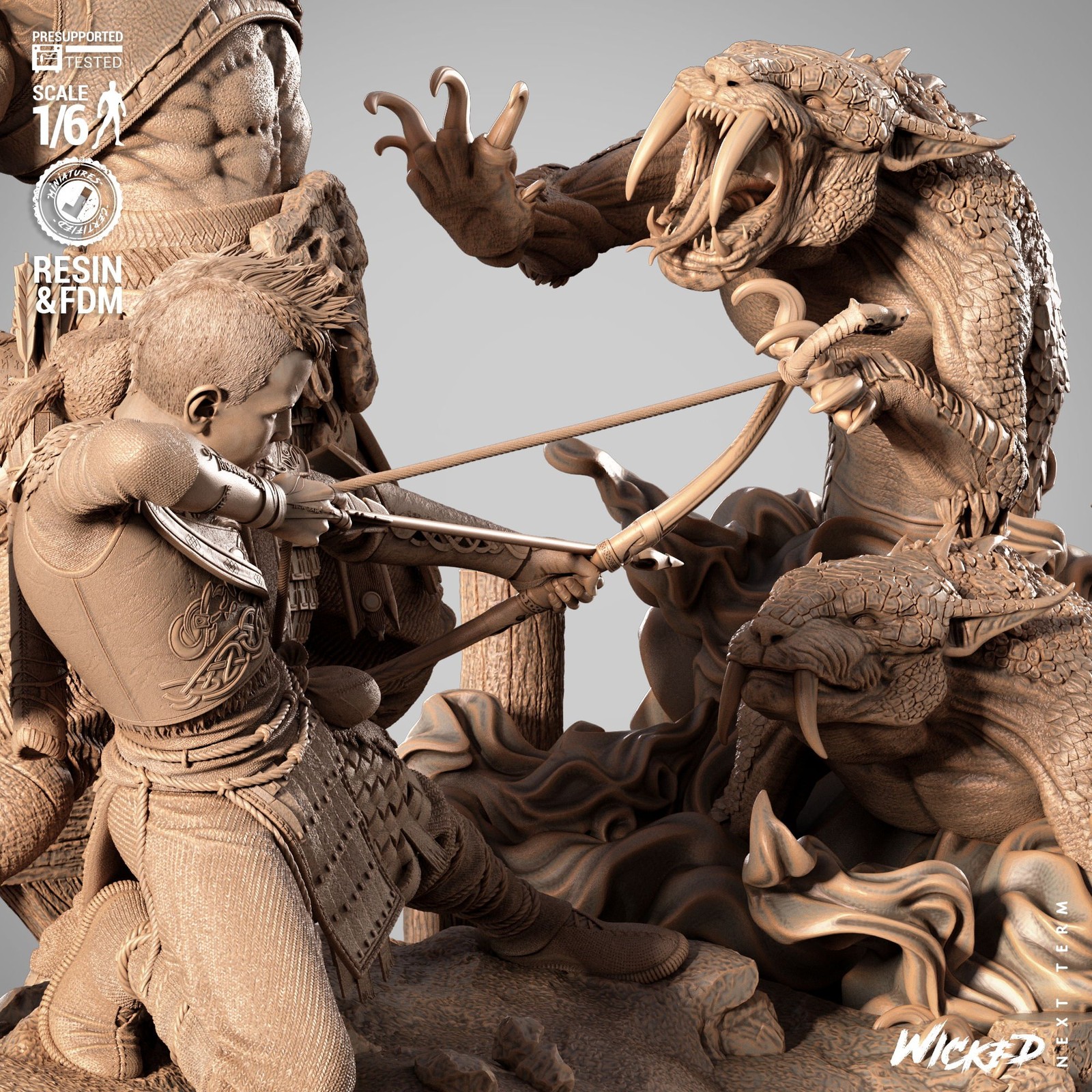 God of War 4 Diorama - Image 4