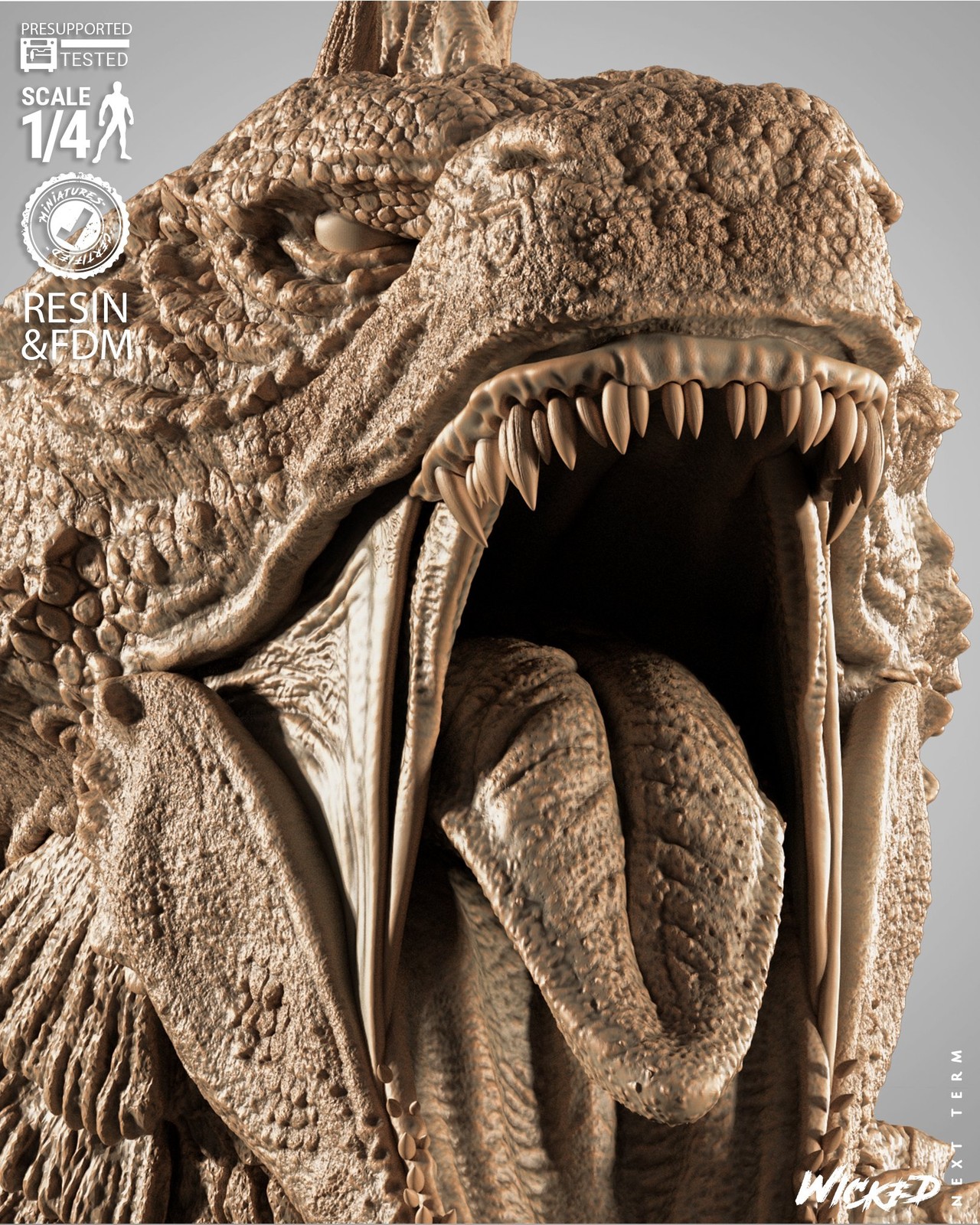 Godzilla Portrait Bust - Image 5