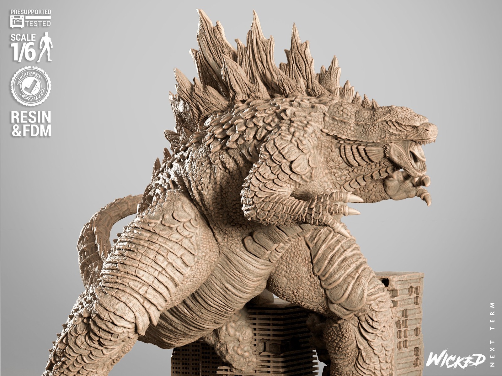 Godzilla Sculpture - Image 4