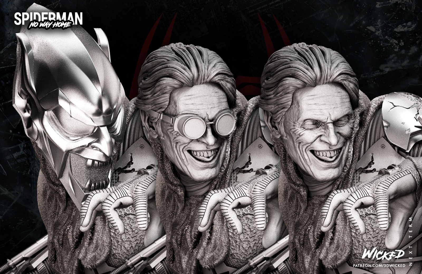 Marvel Green Goblin Bust - Image 5