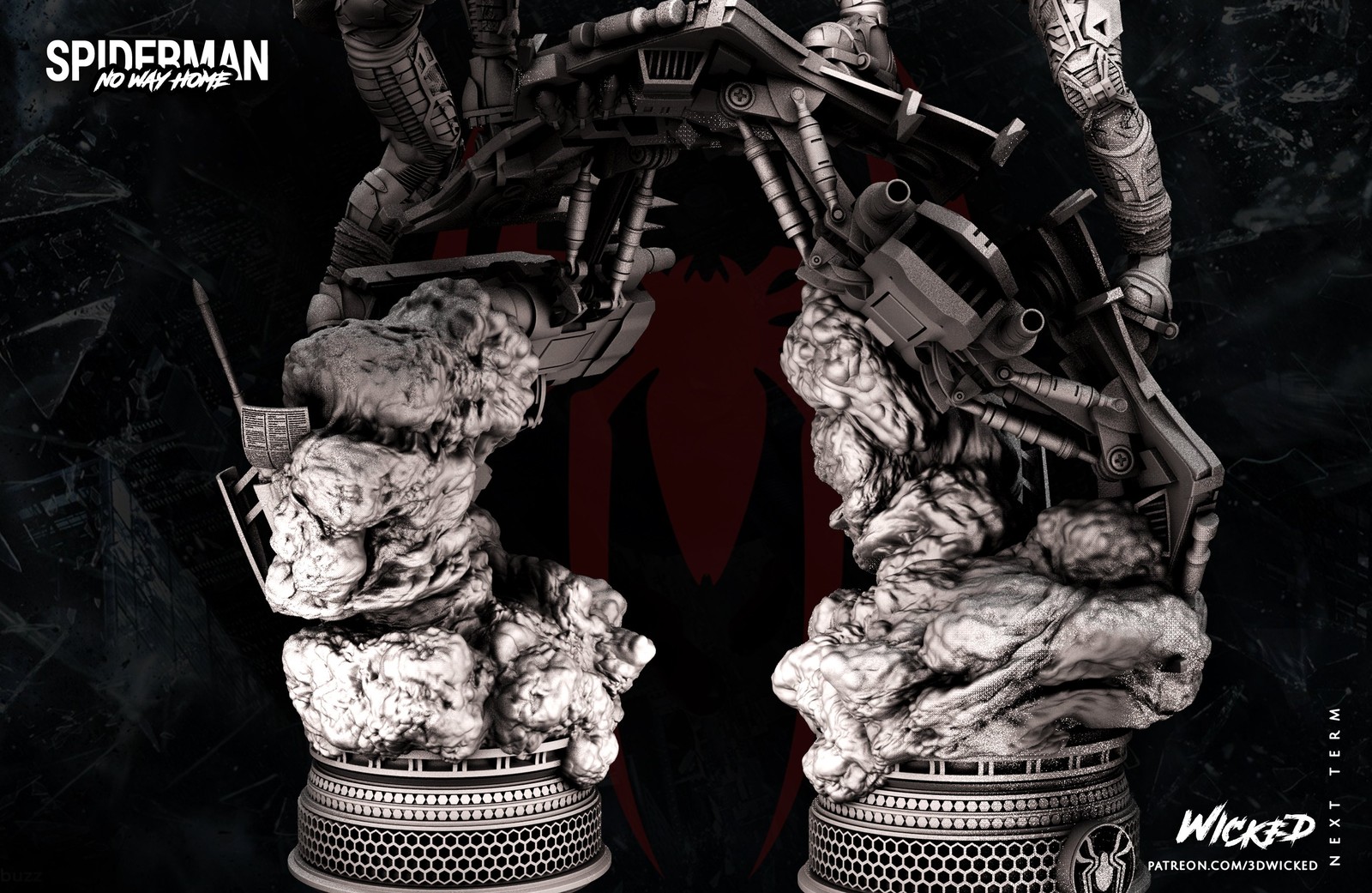 Marvel Green Goblin Sculpture - Image 2