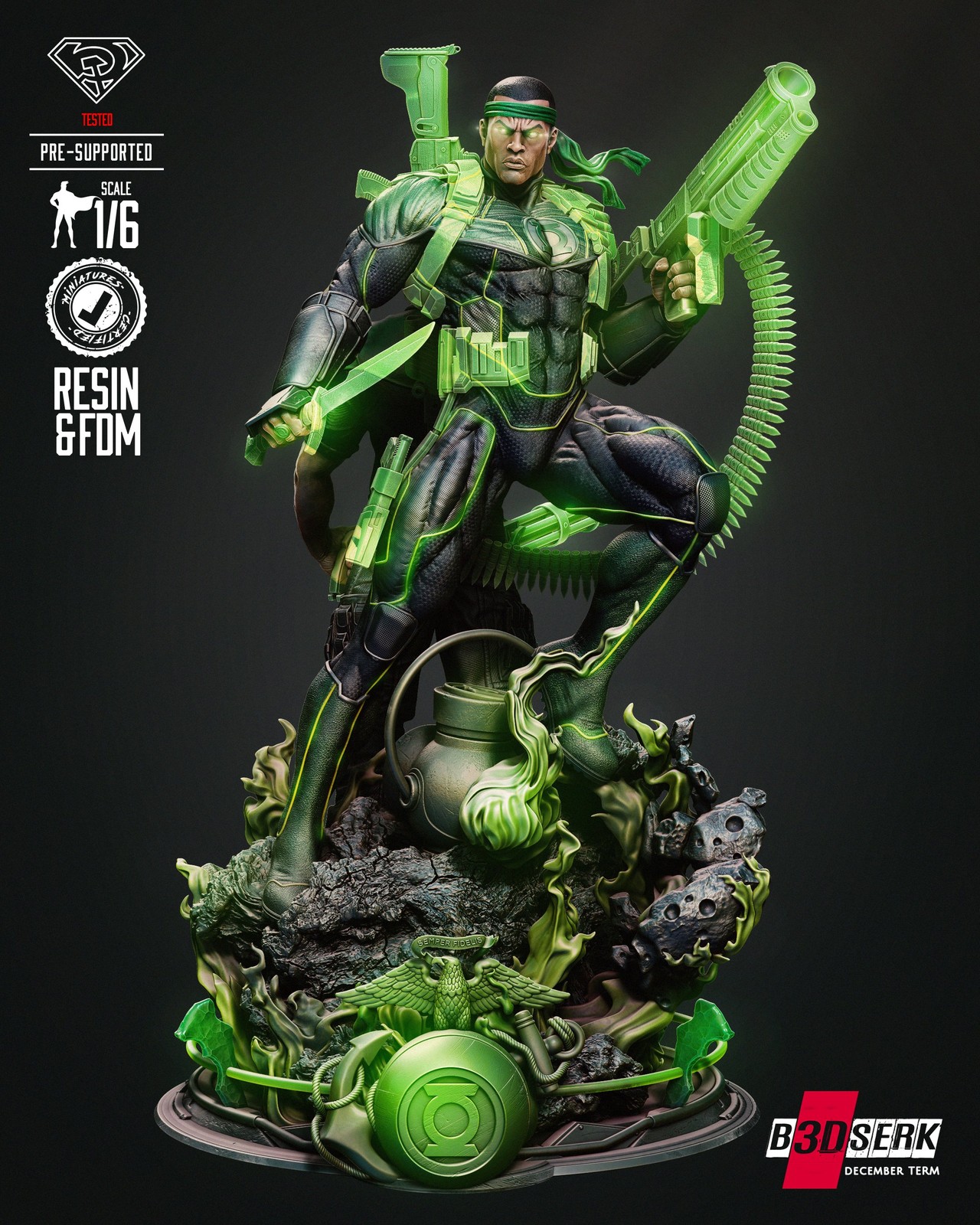 John Stewart - Diorama (DC)
