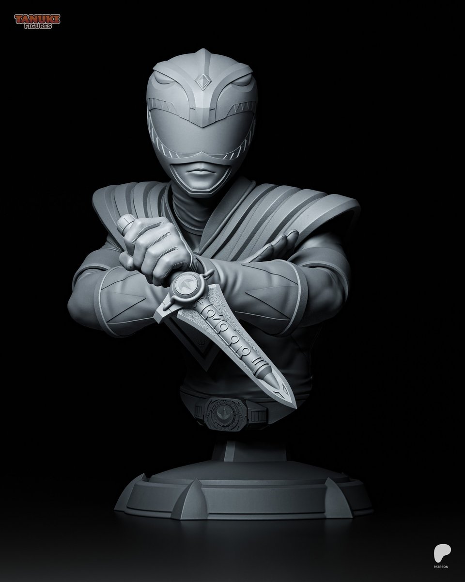 Green Ranger Power Rangers Bust