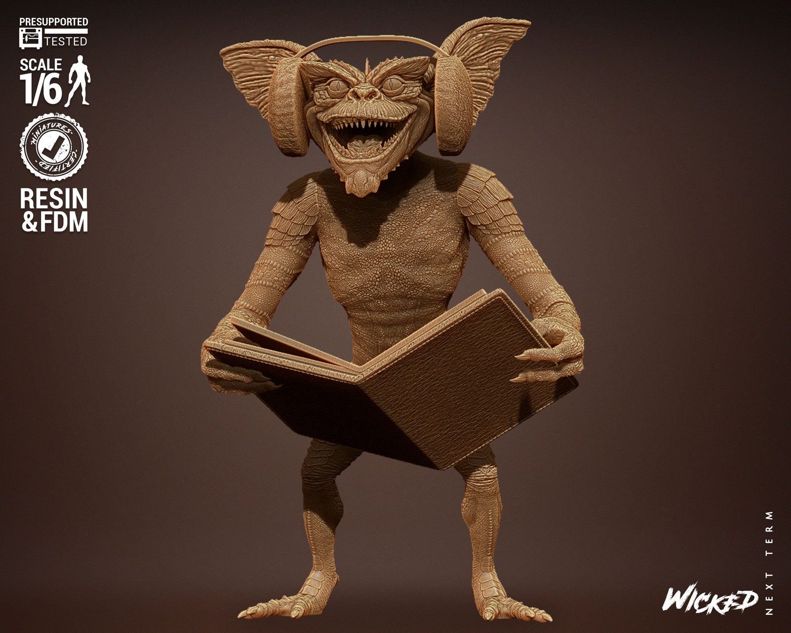 Gremlins Carols Sculpture (4 Models) - Image 5