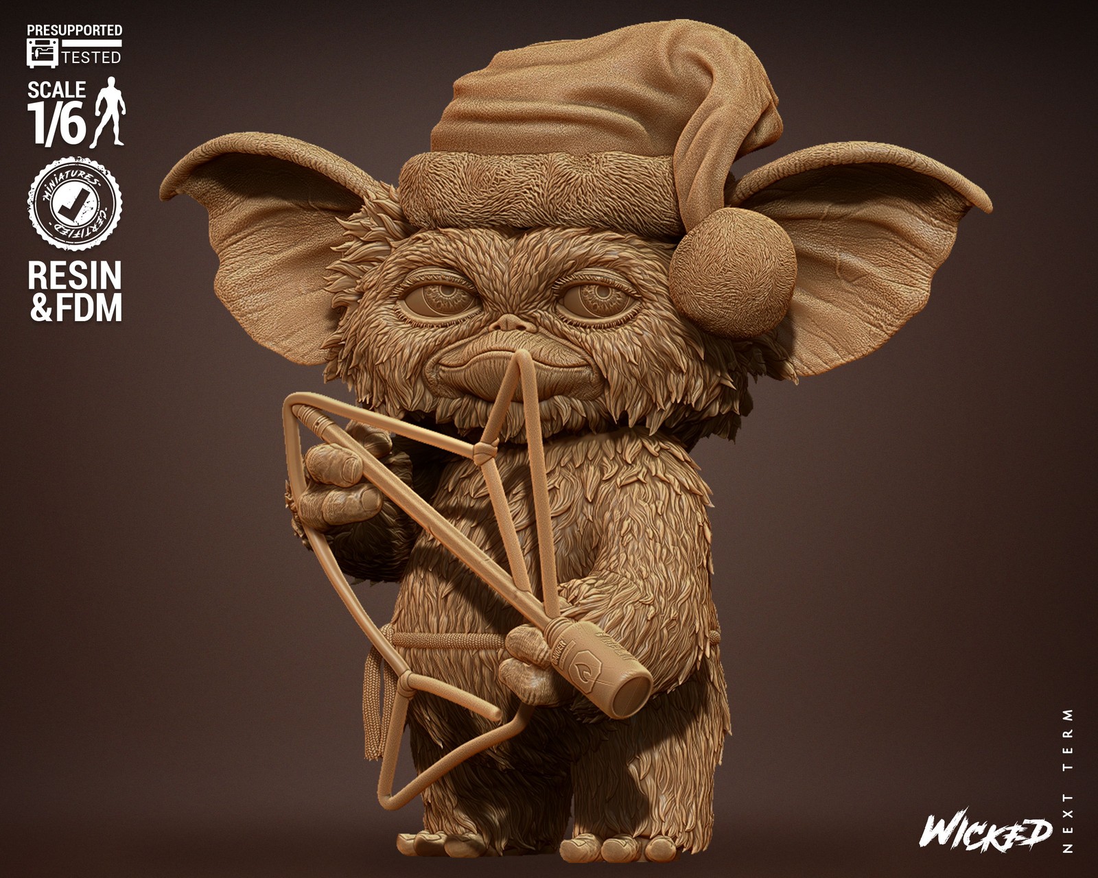 Gremlins Gizmo Sculpture - Image 2