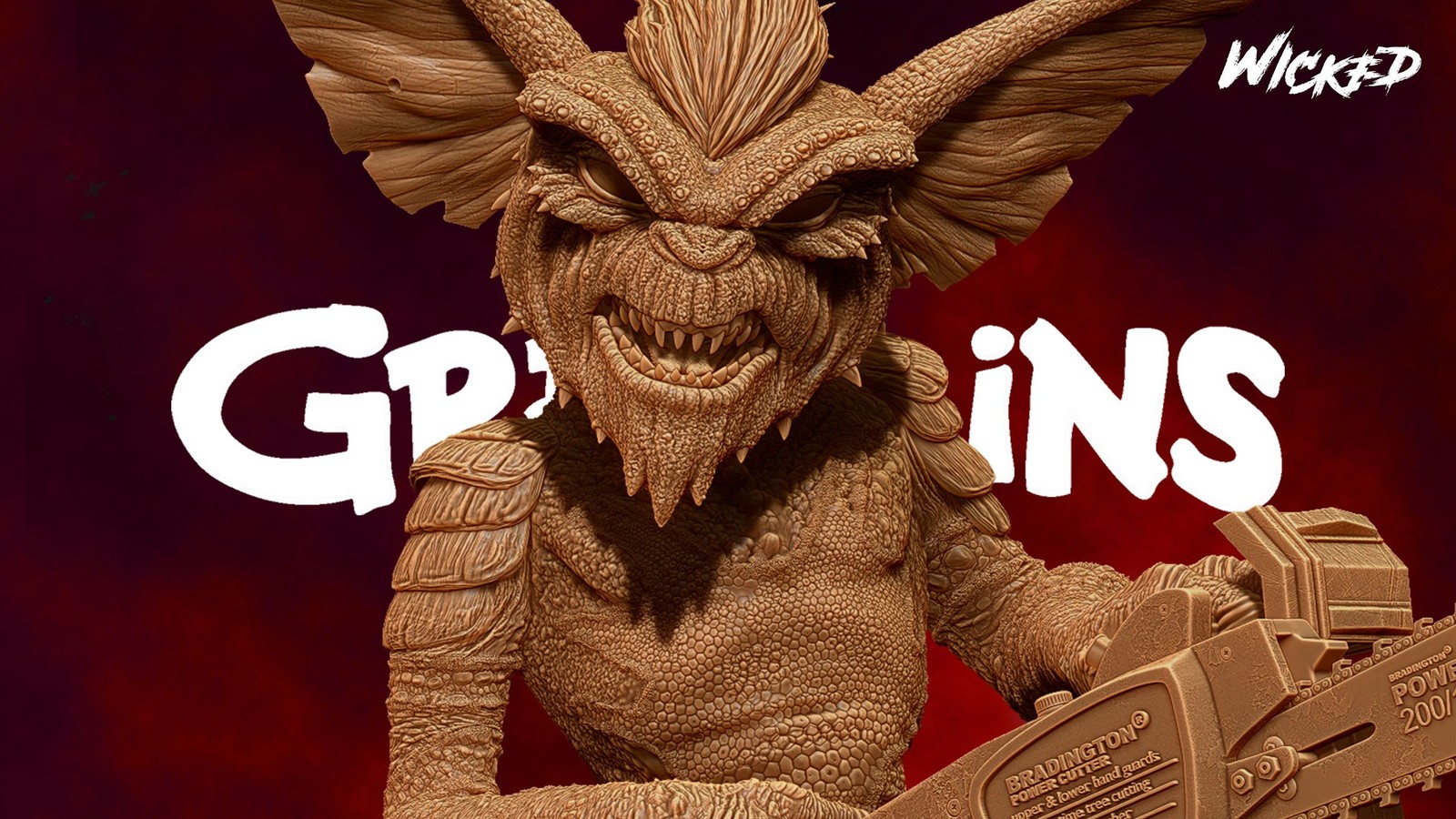 Gremlins Stripe Sculpture