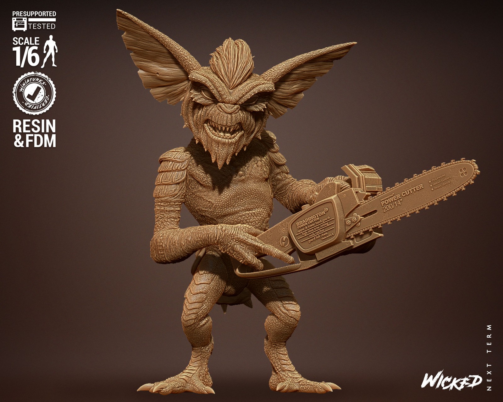 Gremlins Stripe Sculpture - Image 2