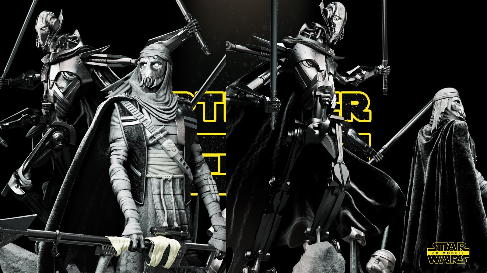 General Grievous - Diorama (Star Wars) - Image 3