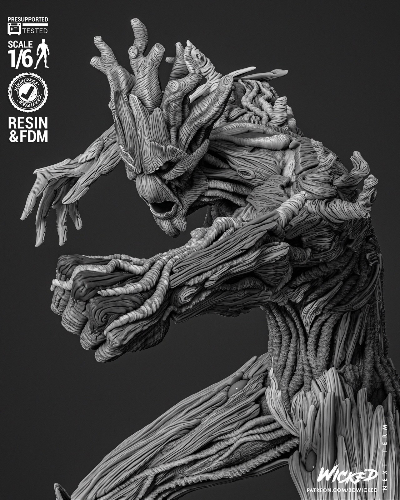 Marvel Groot Comic Version Sculpture - Image 5