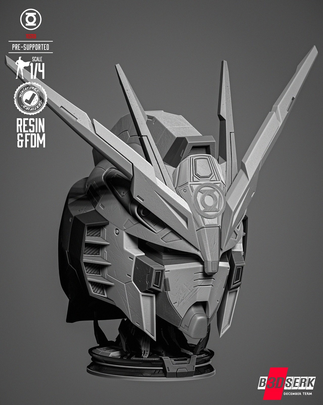 Gundam Portrait Bust - Image 4