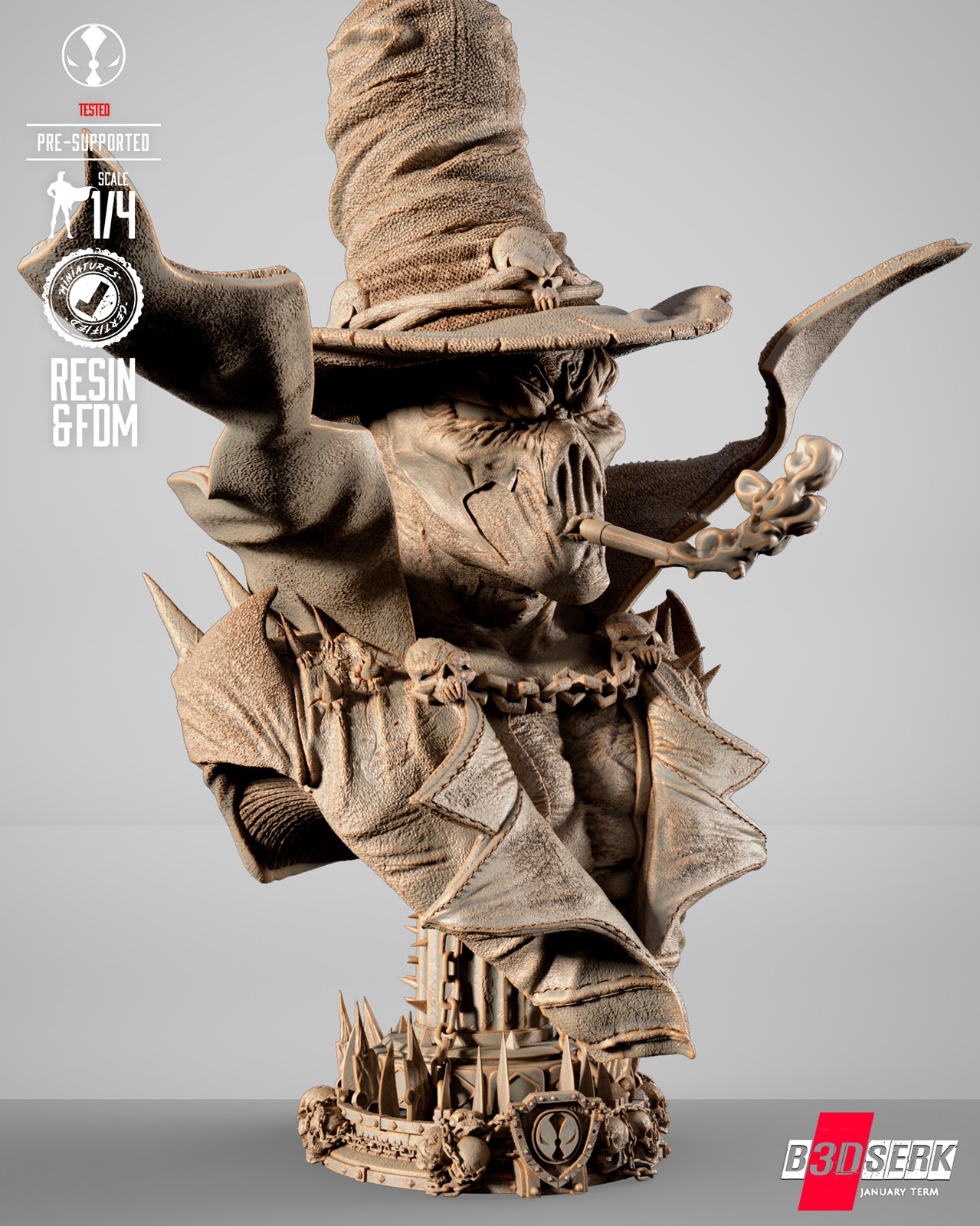 Gunslinger Spawn Portrait Bust - Image 2
