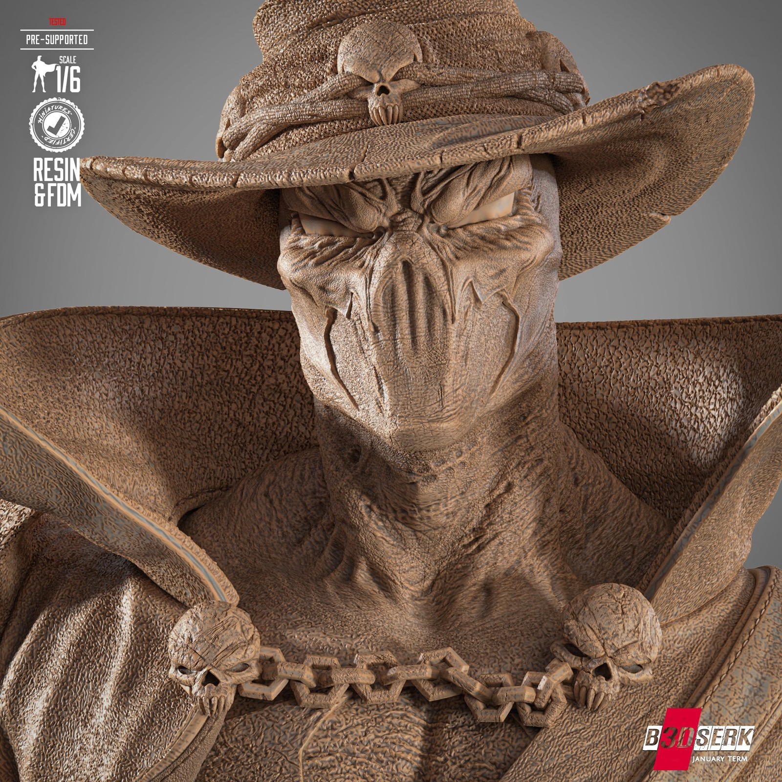 Gunslinger Spawn Sculpture - Image 4