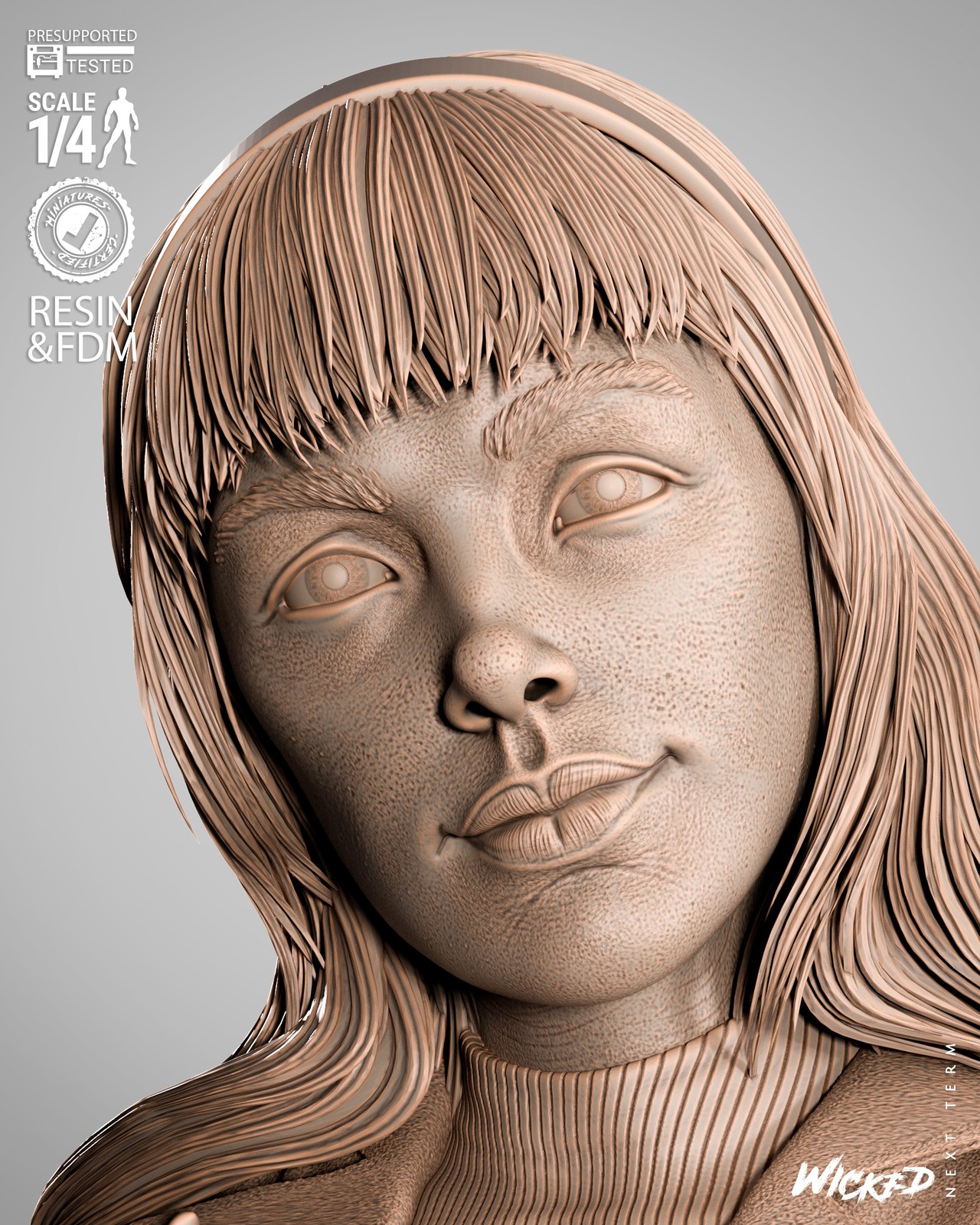 Marvel Gwen Stacy Portrait Bust - Image 4