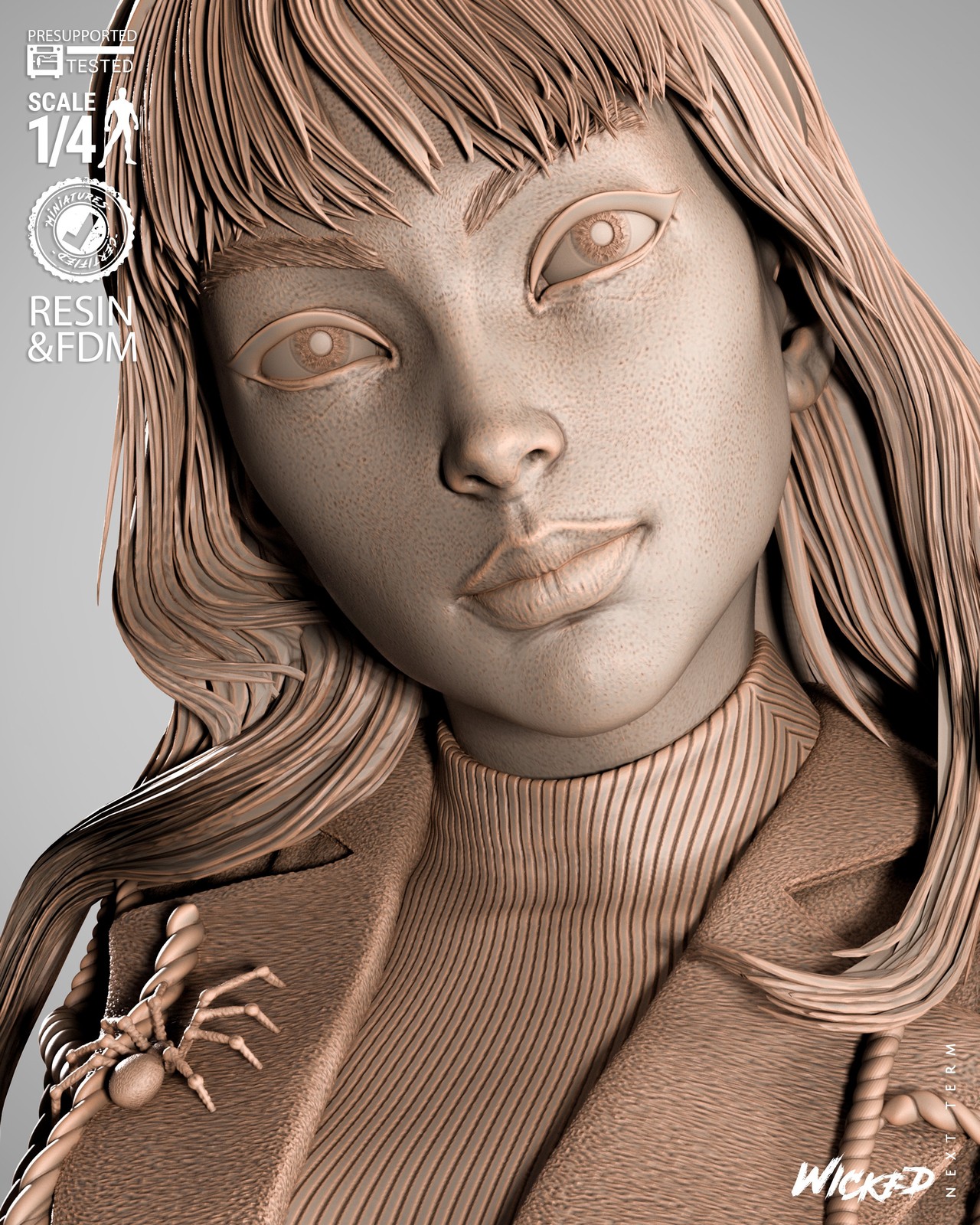 Marvel Gwen Stacy Portrait Bust - Image 5