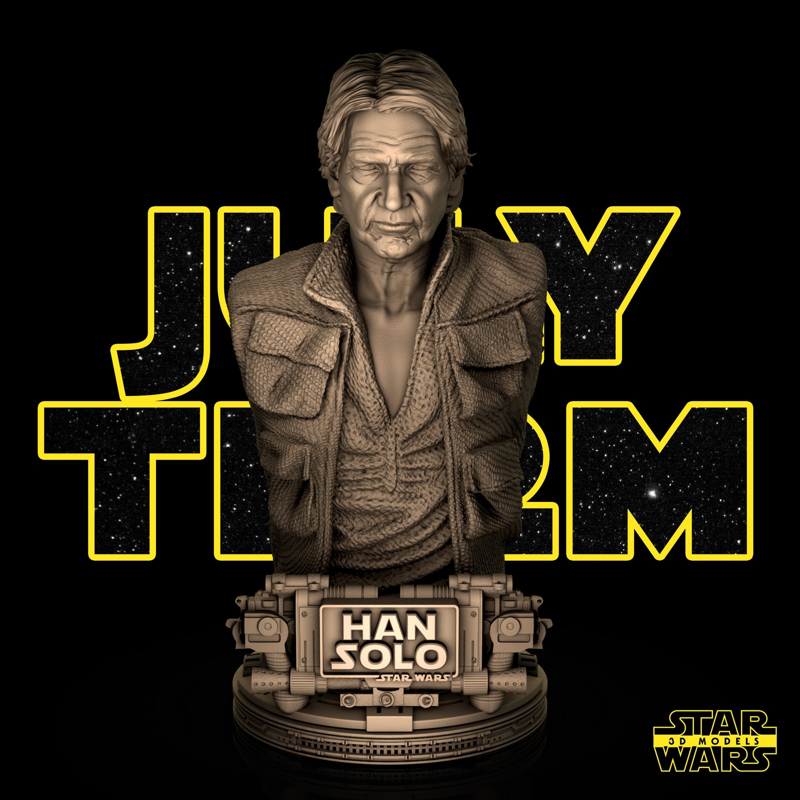 Han Solo - Bust (Star Wars) - Image 3