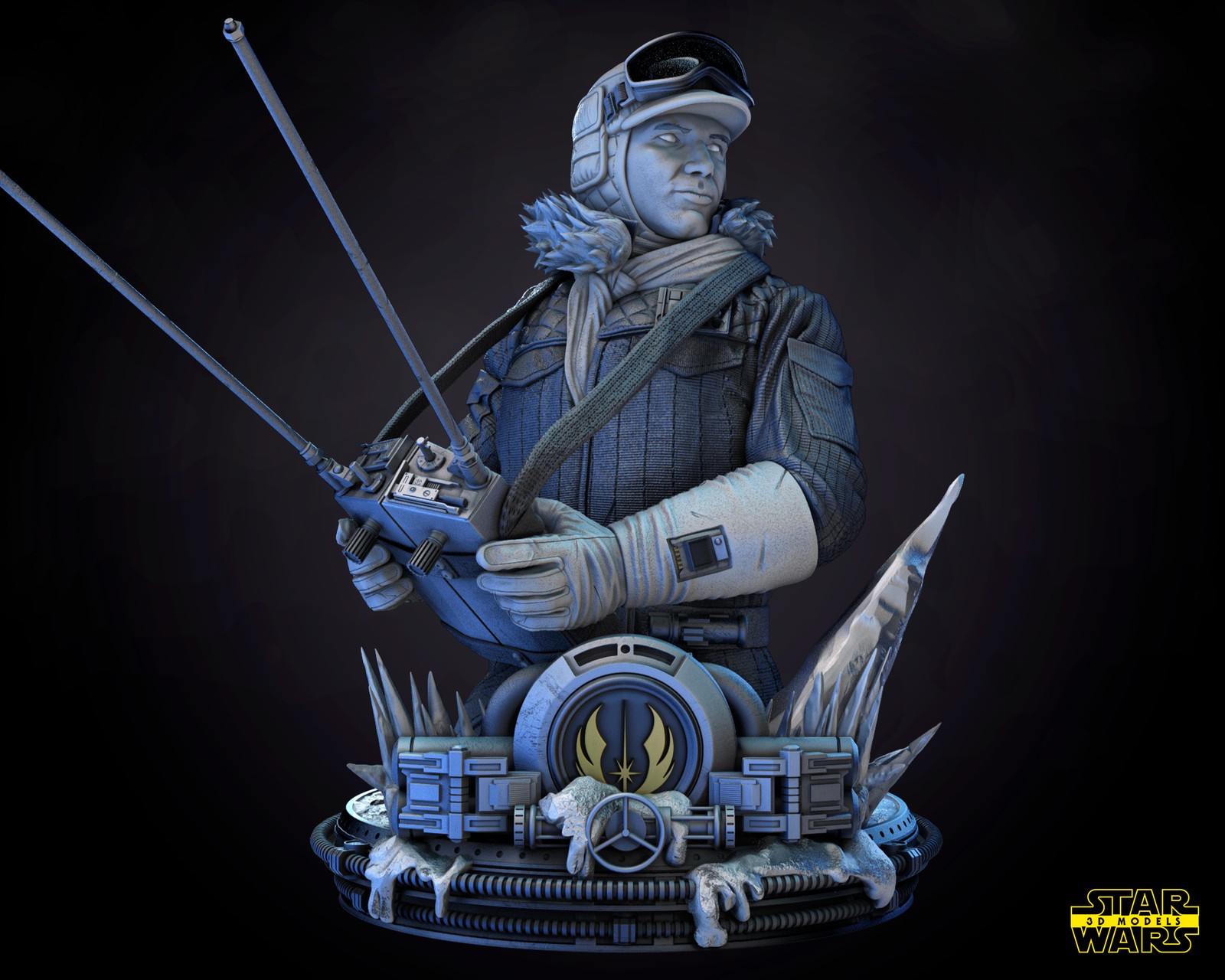 Han Solo Hoth - Bust (Star Wars) - Image 2