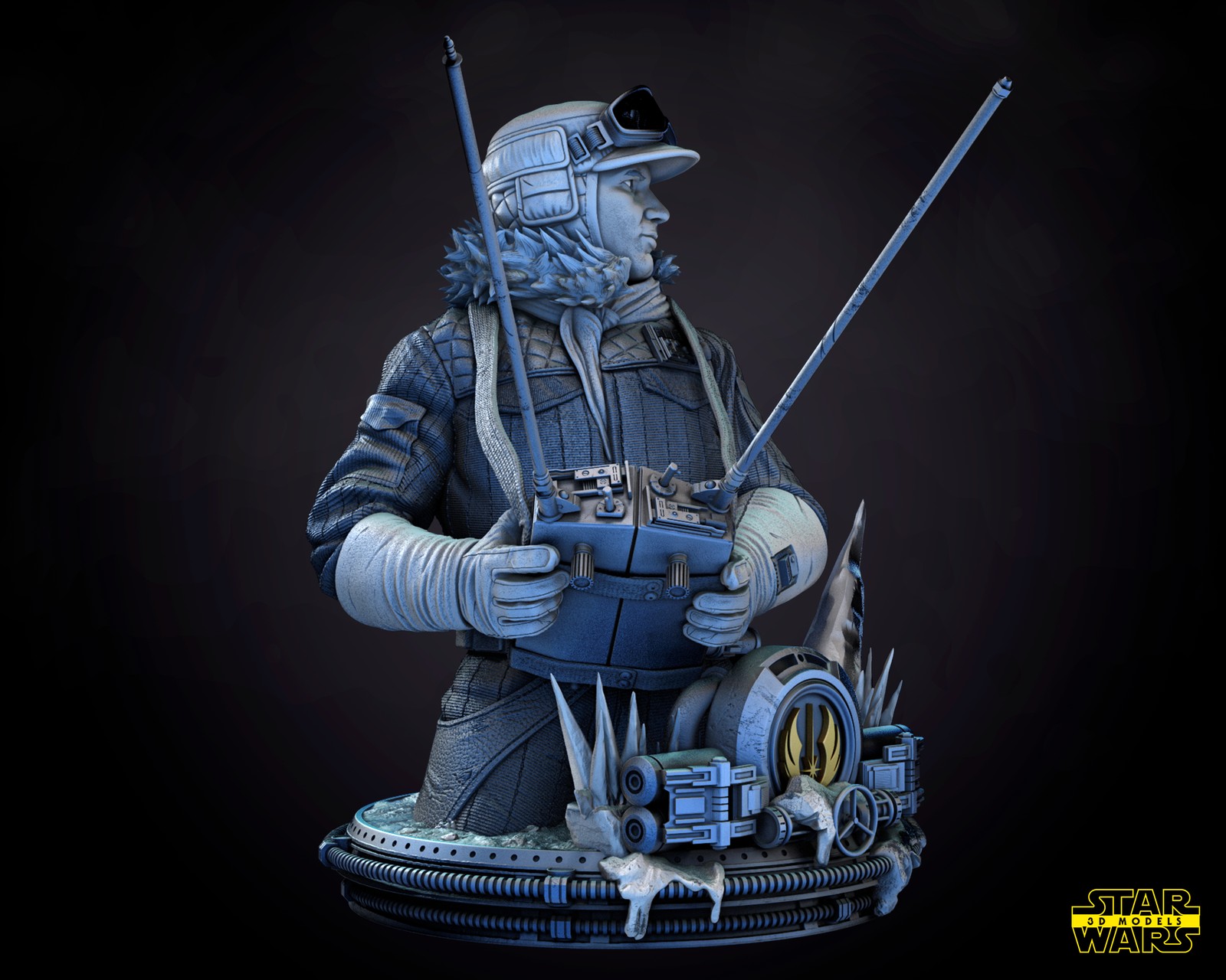Han Solo Hoth - Bust (Star Wars) - Image 4