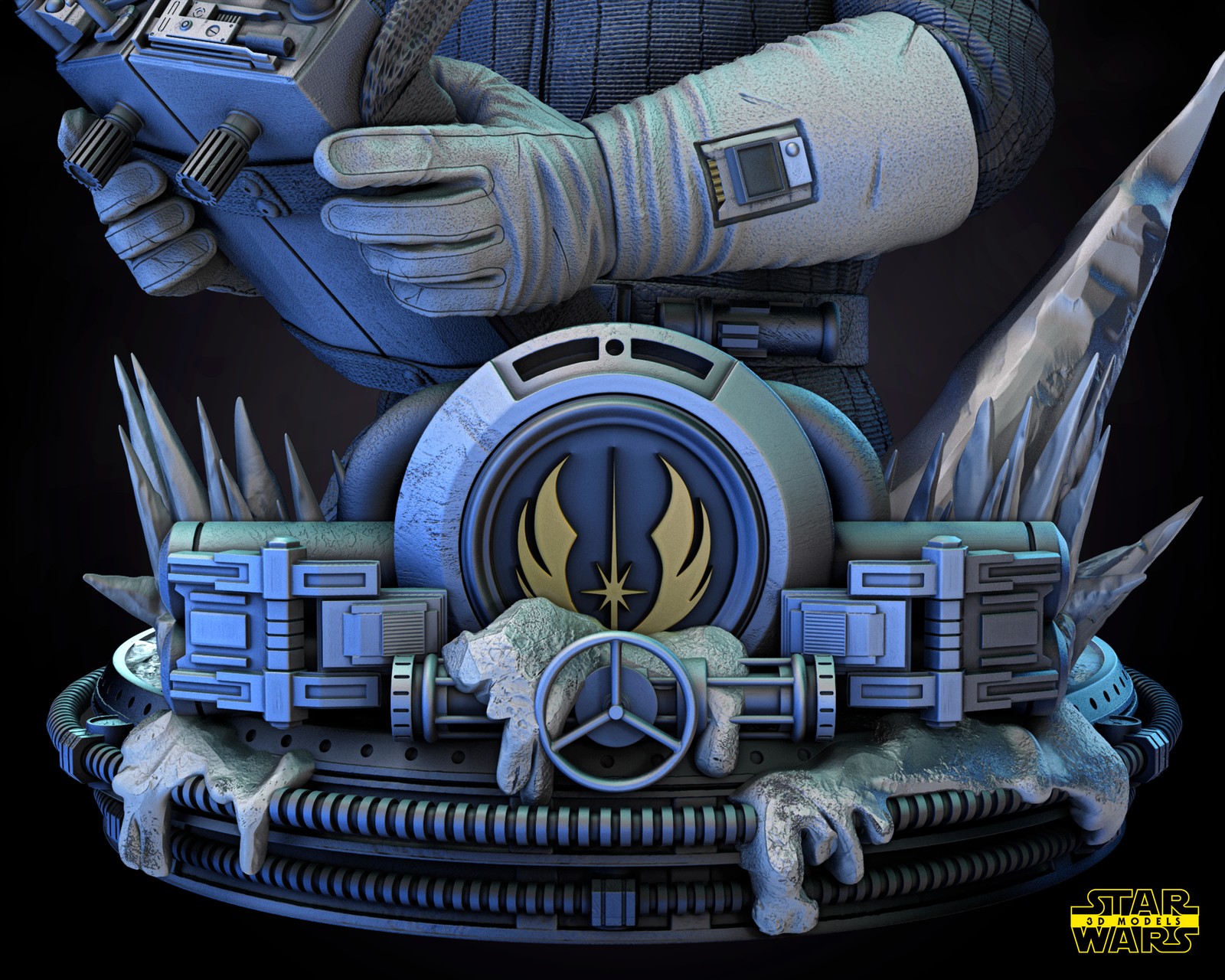 Han Solo Hoth - Bust (Star Wars) - Image 5