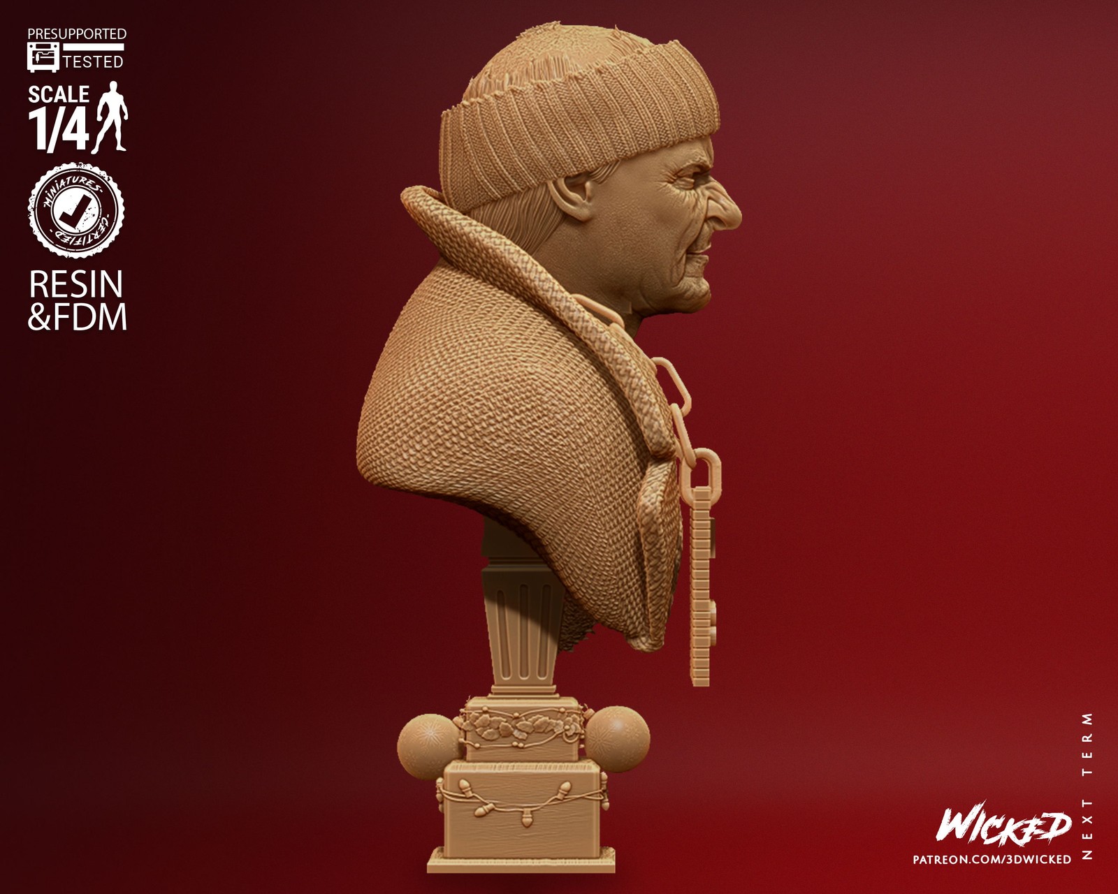 Home Alone Harry Bust - Image 3