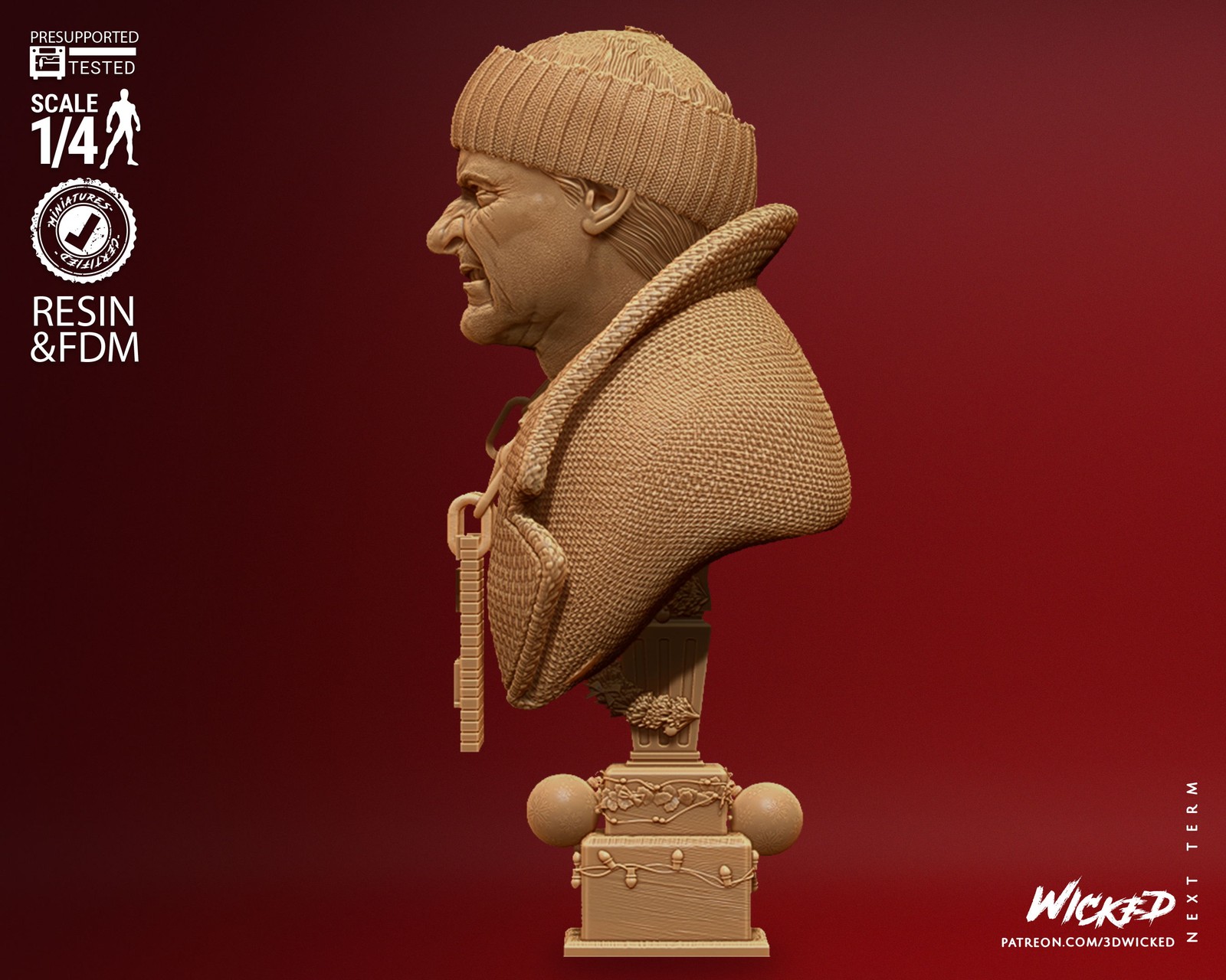 Home Alone Harry Bust - Image 5