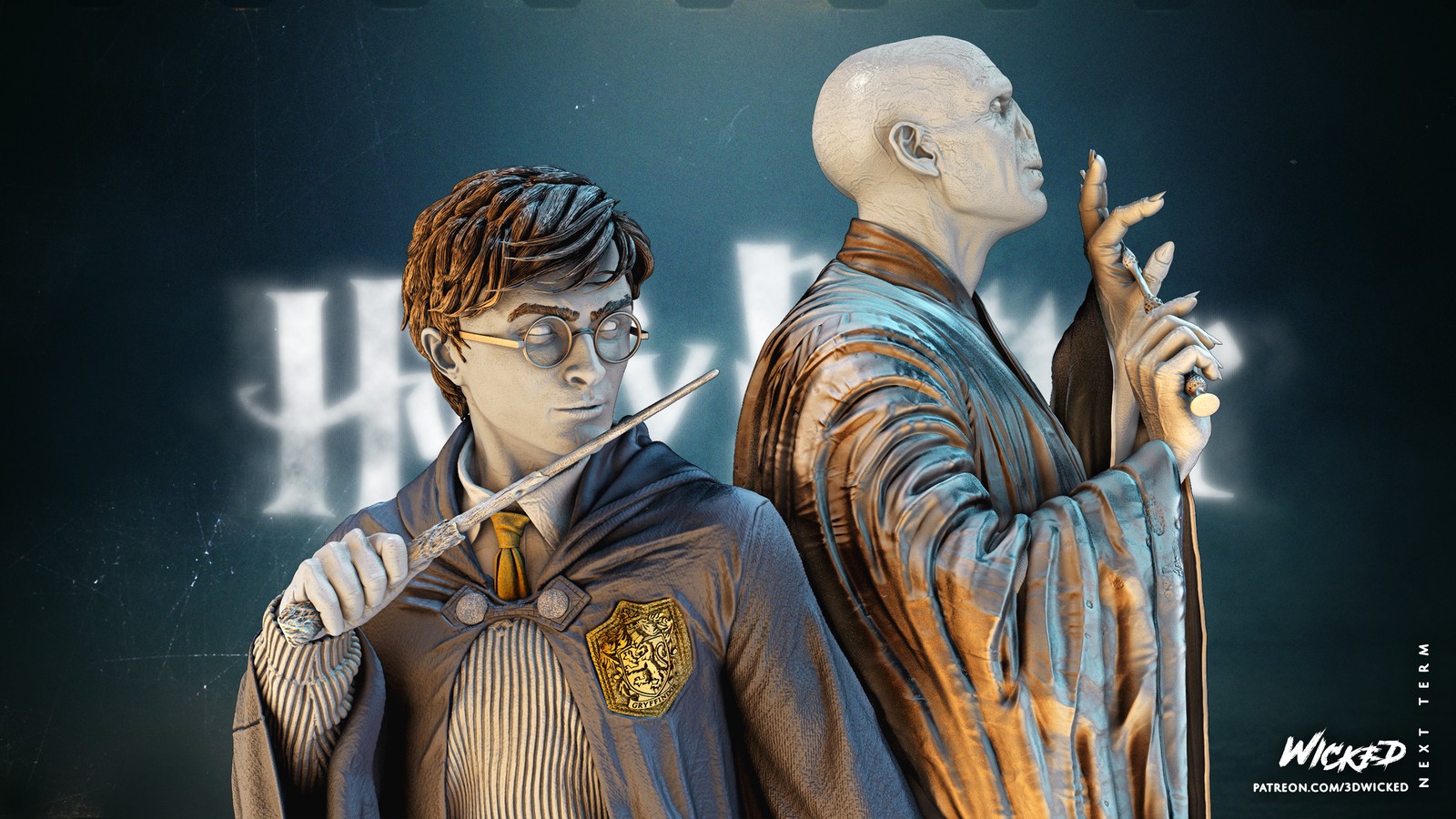 Harry Potter Diorama Sculpture - Image 2