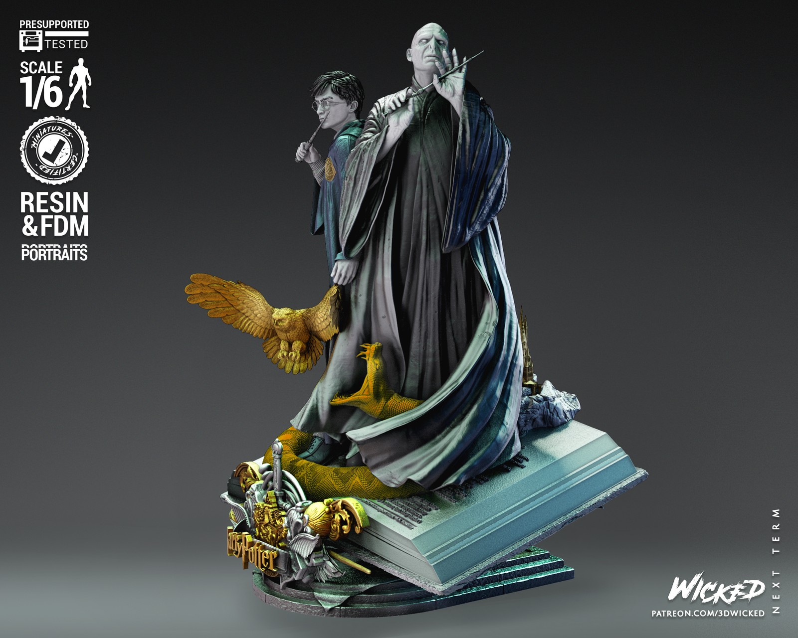Harry Potter Diorama Sculpture - Image 4
