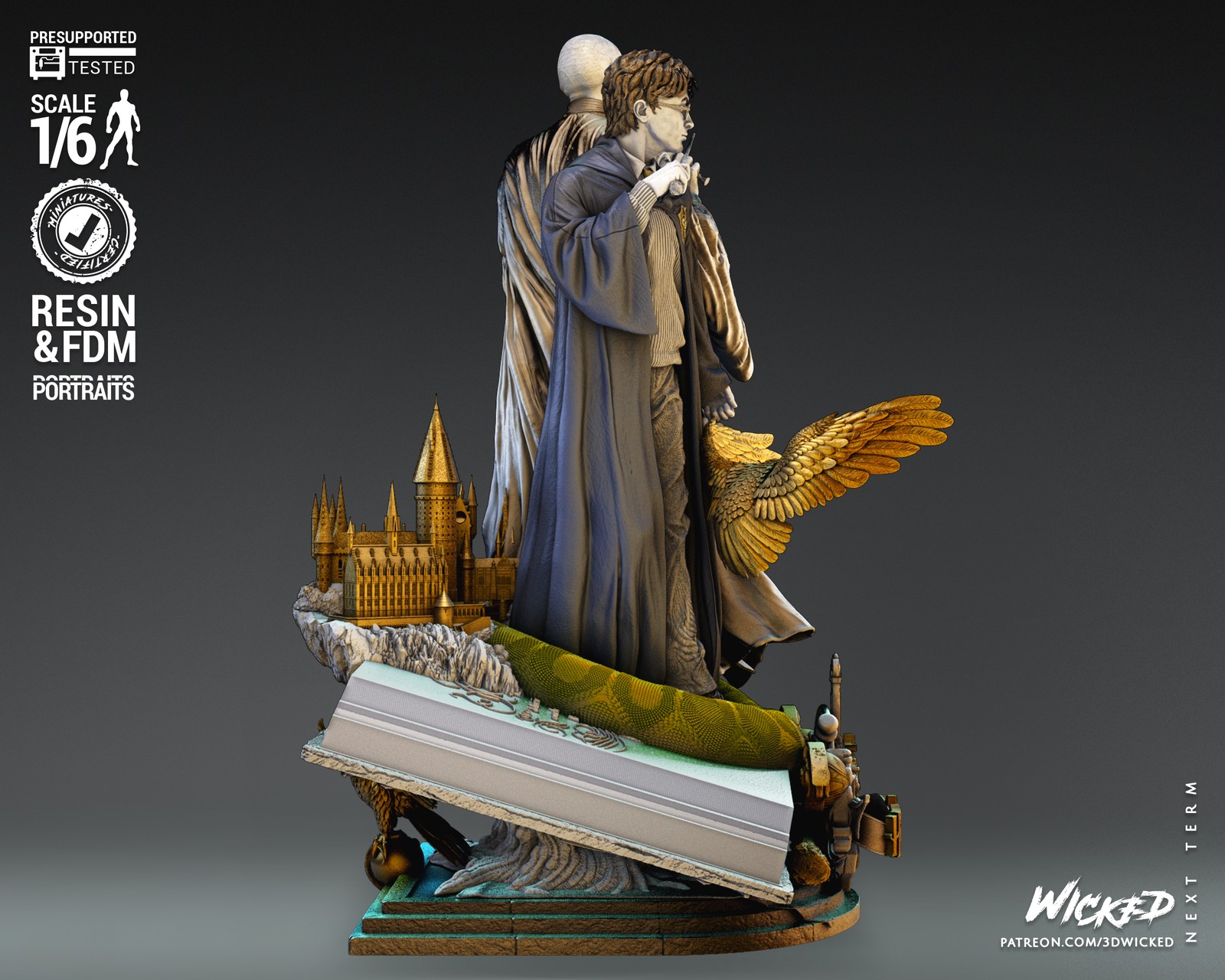 Harry Potter Diorama Sculpture - Image 5