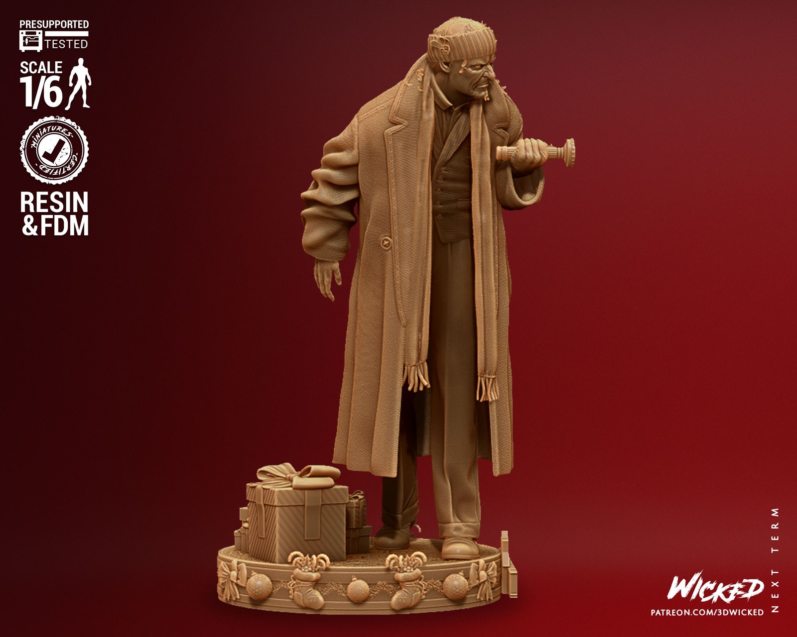 Home Alone Harry Sculpture - Image 3