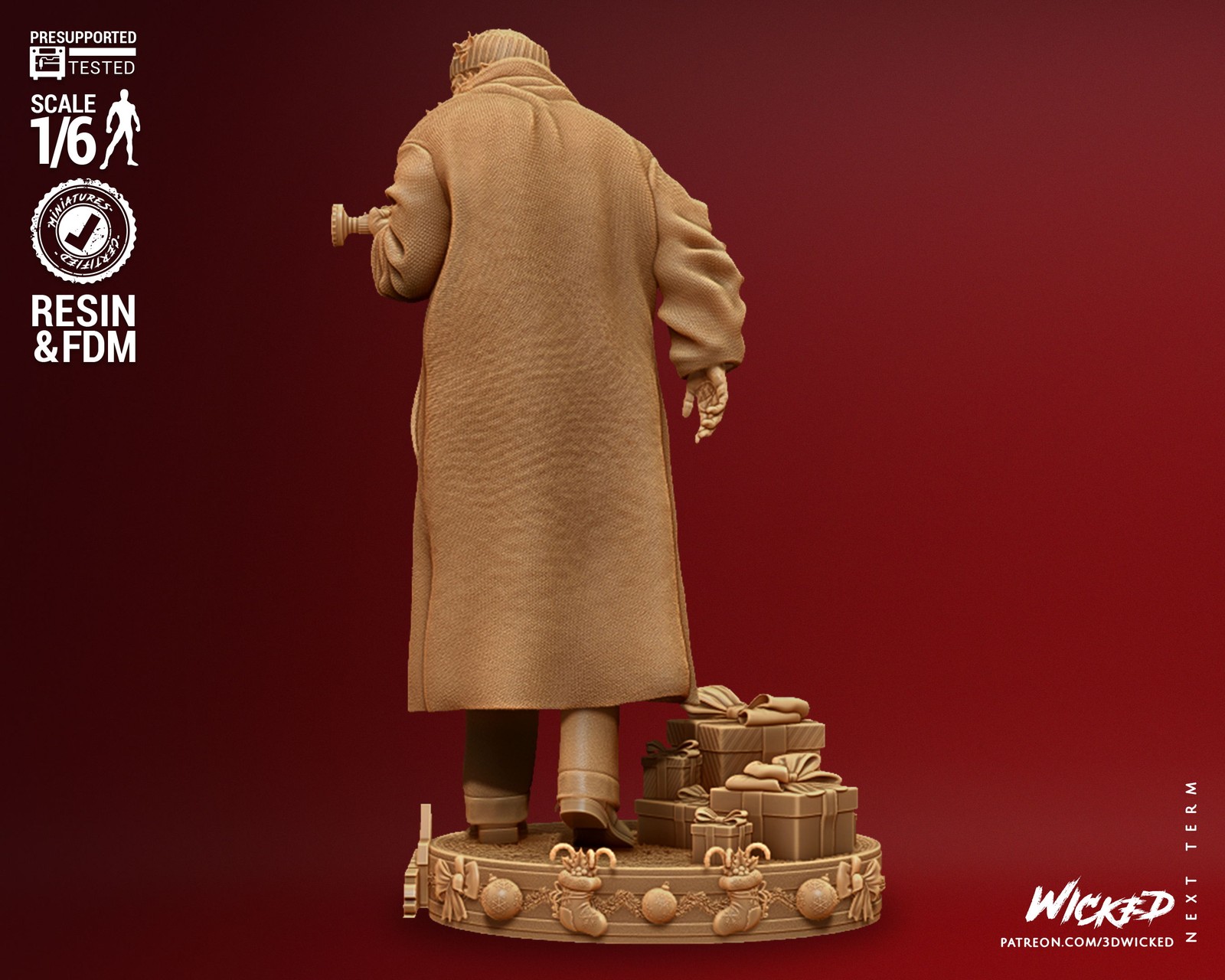Home Alone Harry Sculpture - Image 4